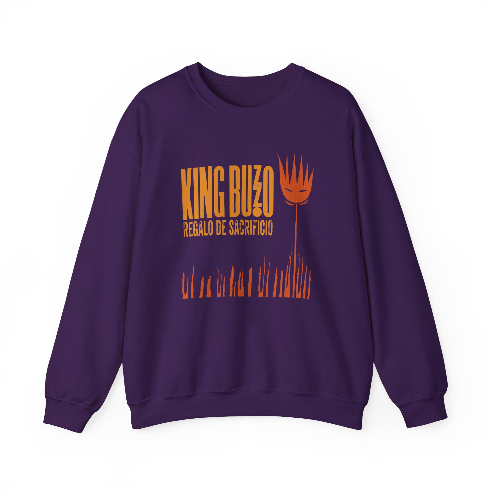 Melvins King Buzzo Regalo De Sacrificio Unisex Heavy Blendâ„¢ Crewneck Sweatshirt