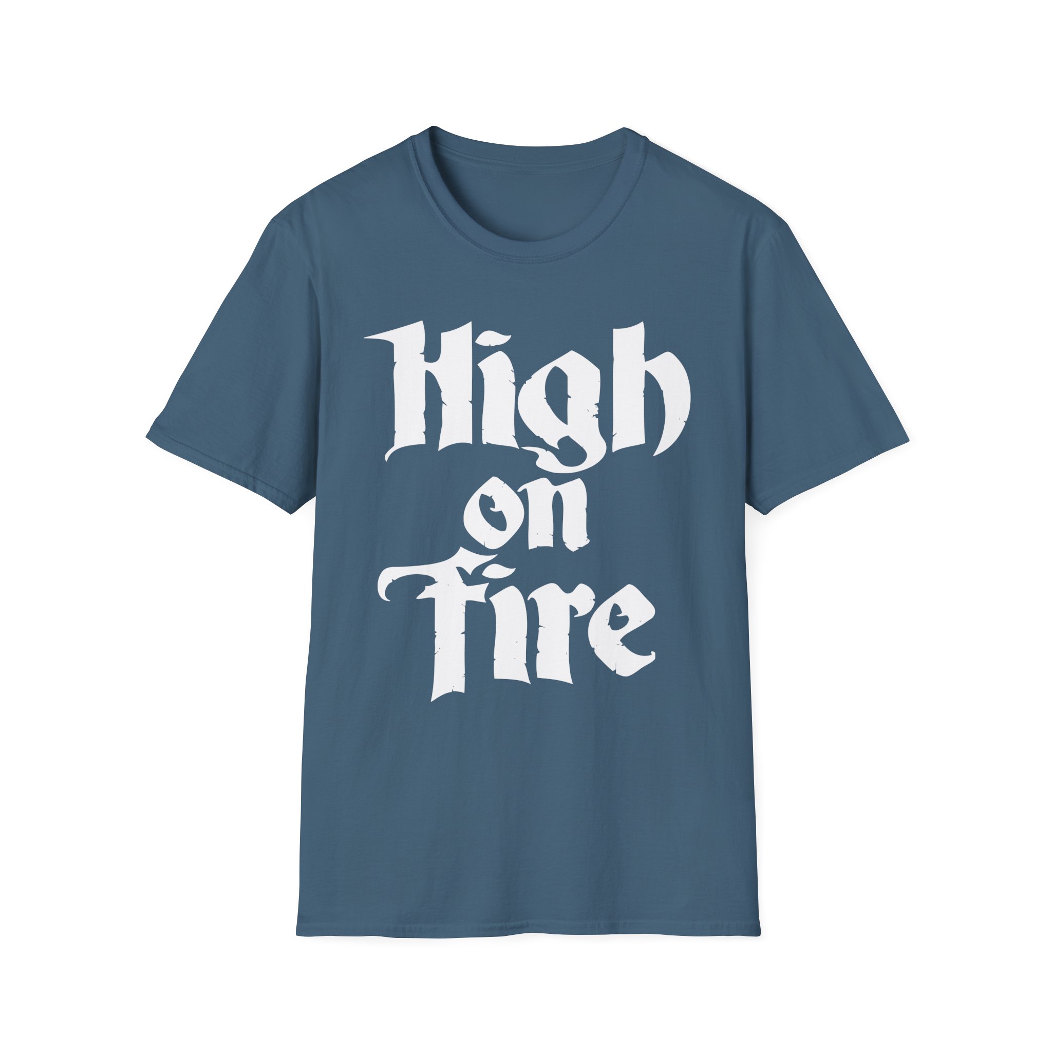 High on Fire Logo Unisex Softstyle T-Shirt
