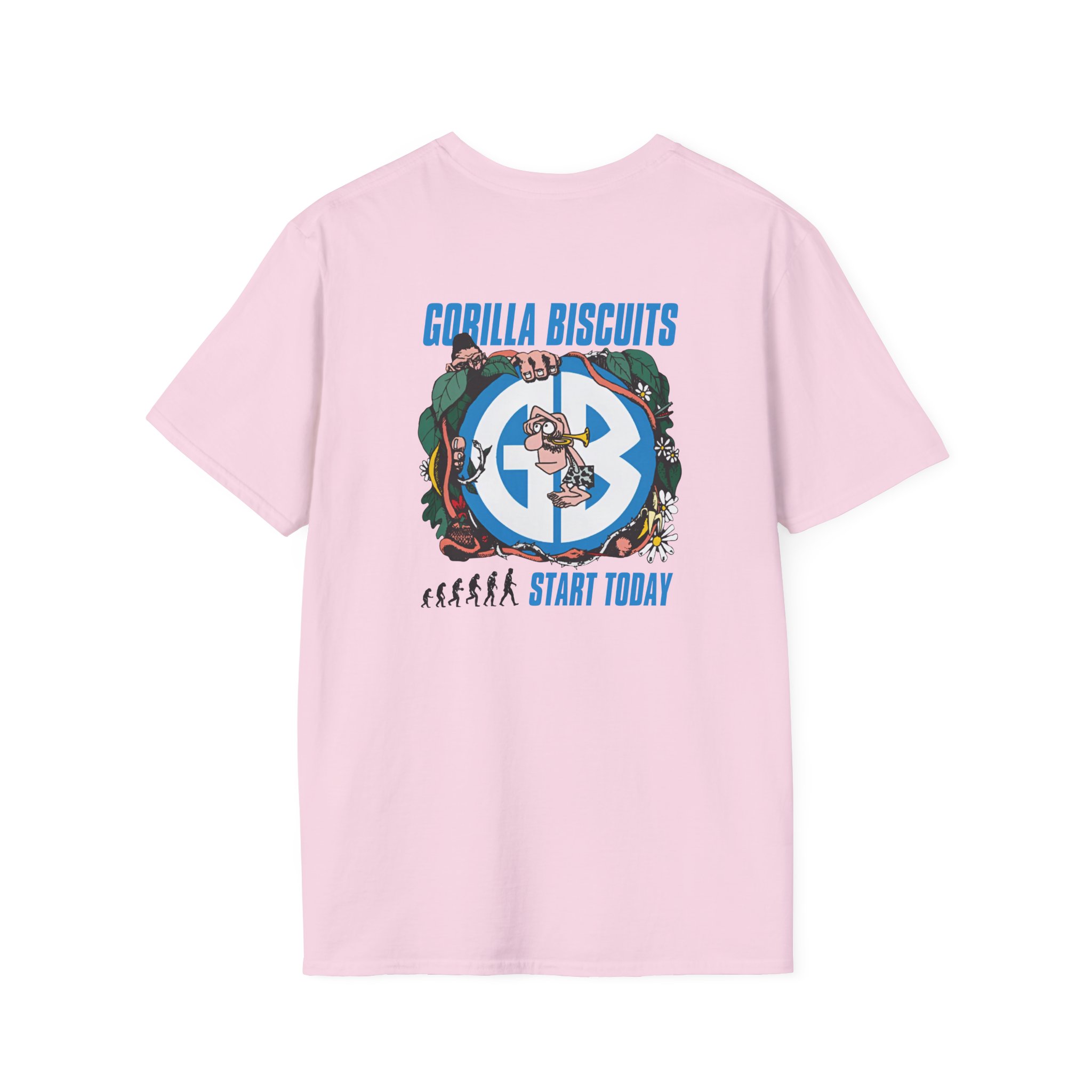 Gorilla Biscuits Jungle Unisex Softstyle T-Shirt