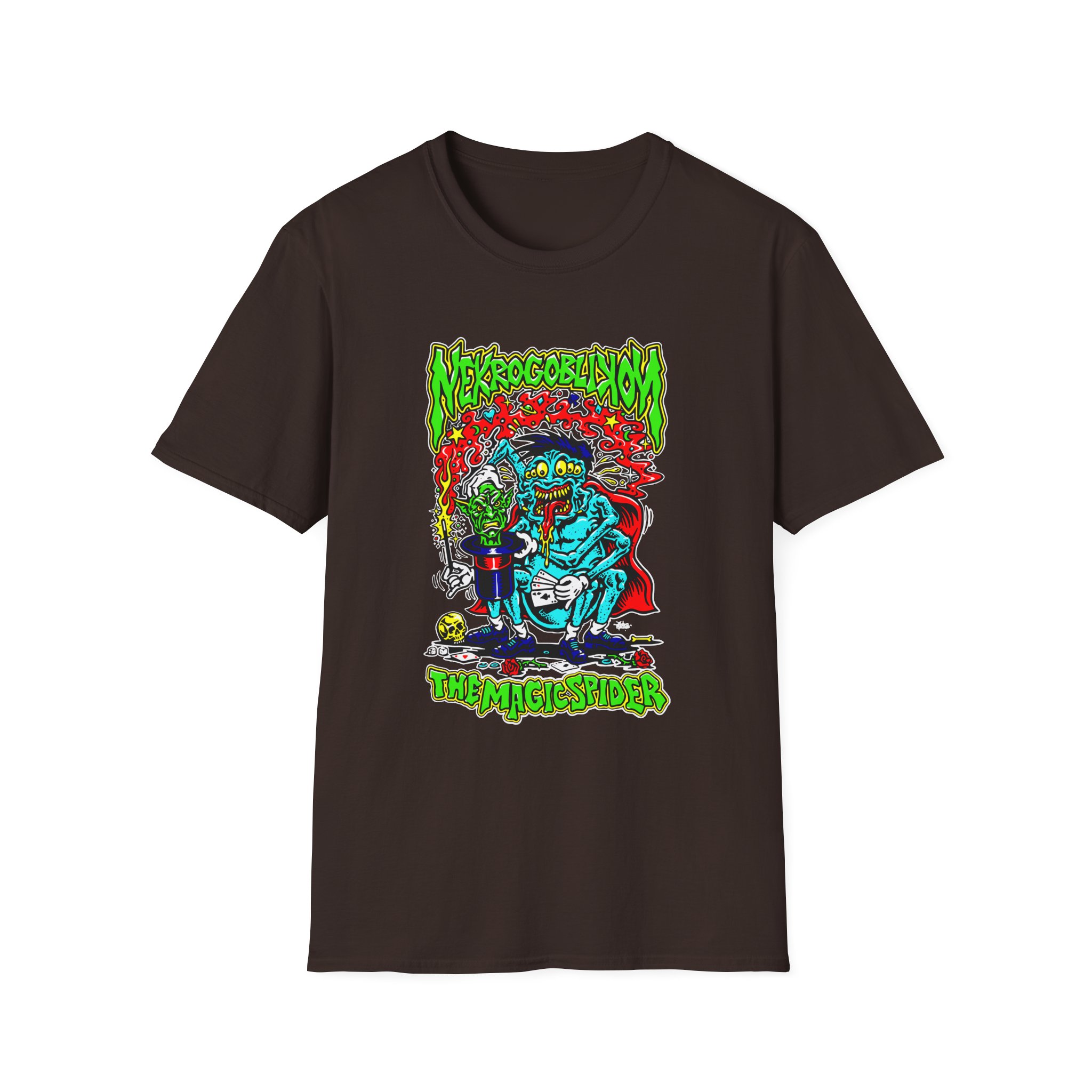 Nekrogoblikon the Magicspider Unisex Softstyle T-Shirt
