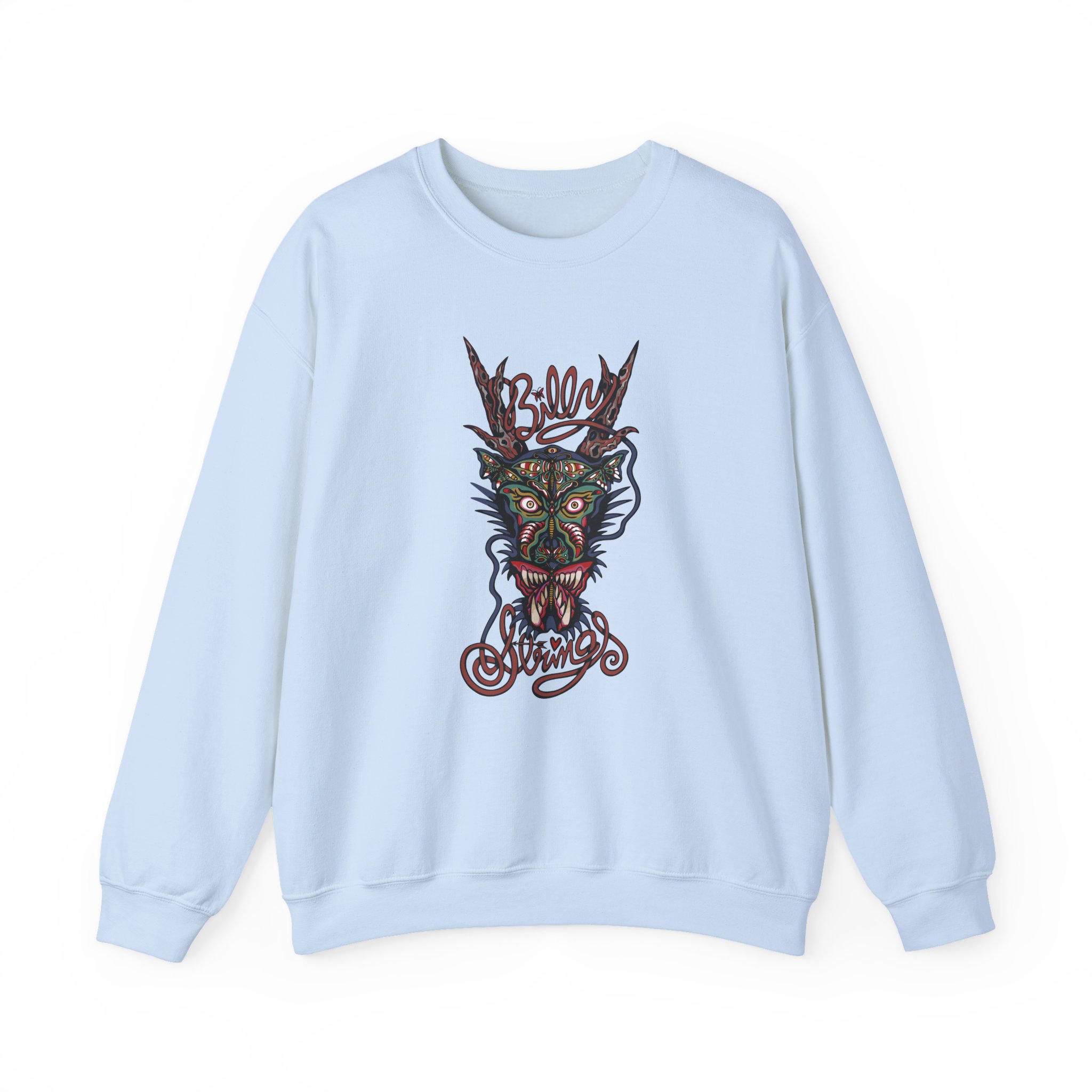 Billy Strings Butterfly Dragon Unisex Heavy Blendâ„¢ Crewneck Sweatshirt