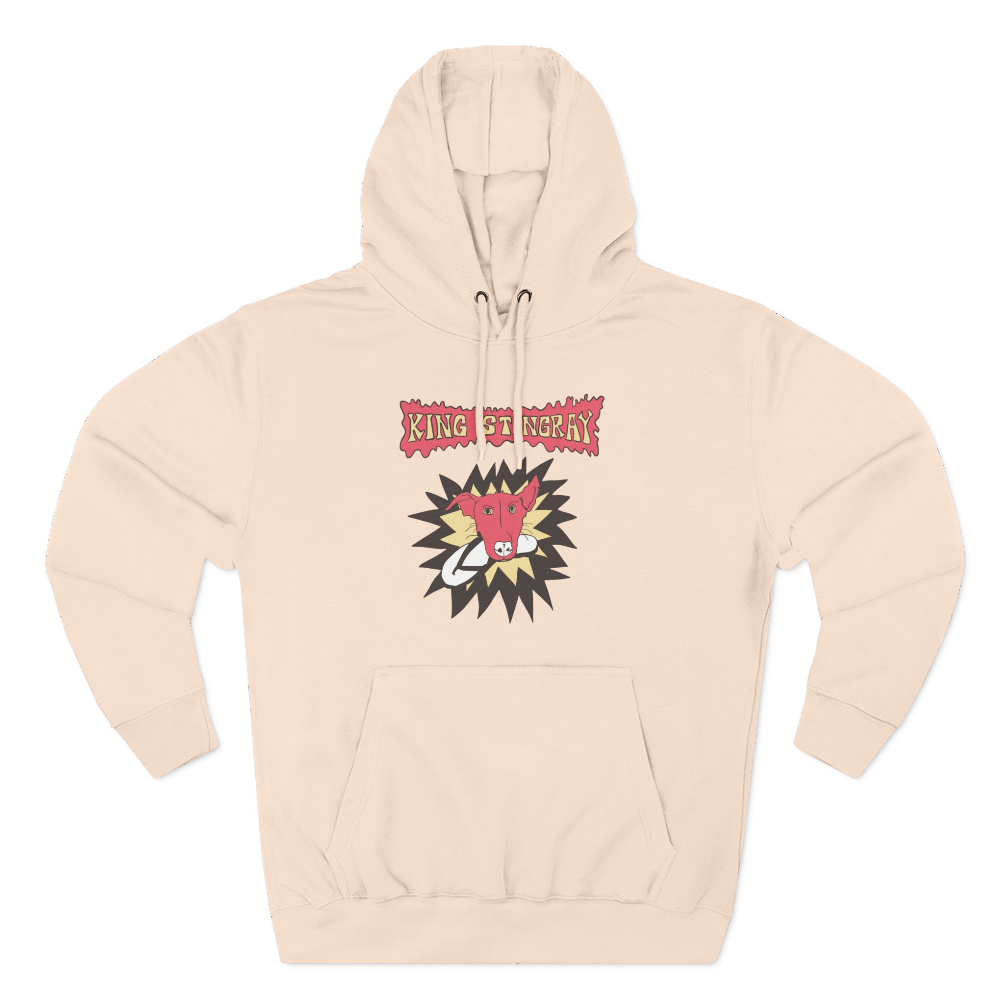 King Stingray Three-Panel Fleece Hoodie