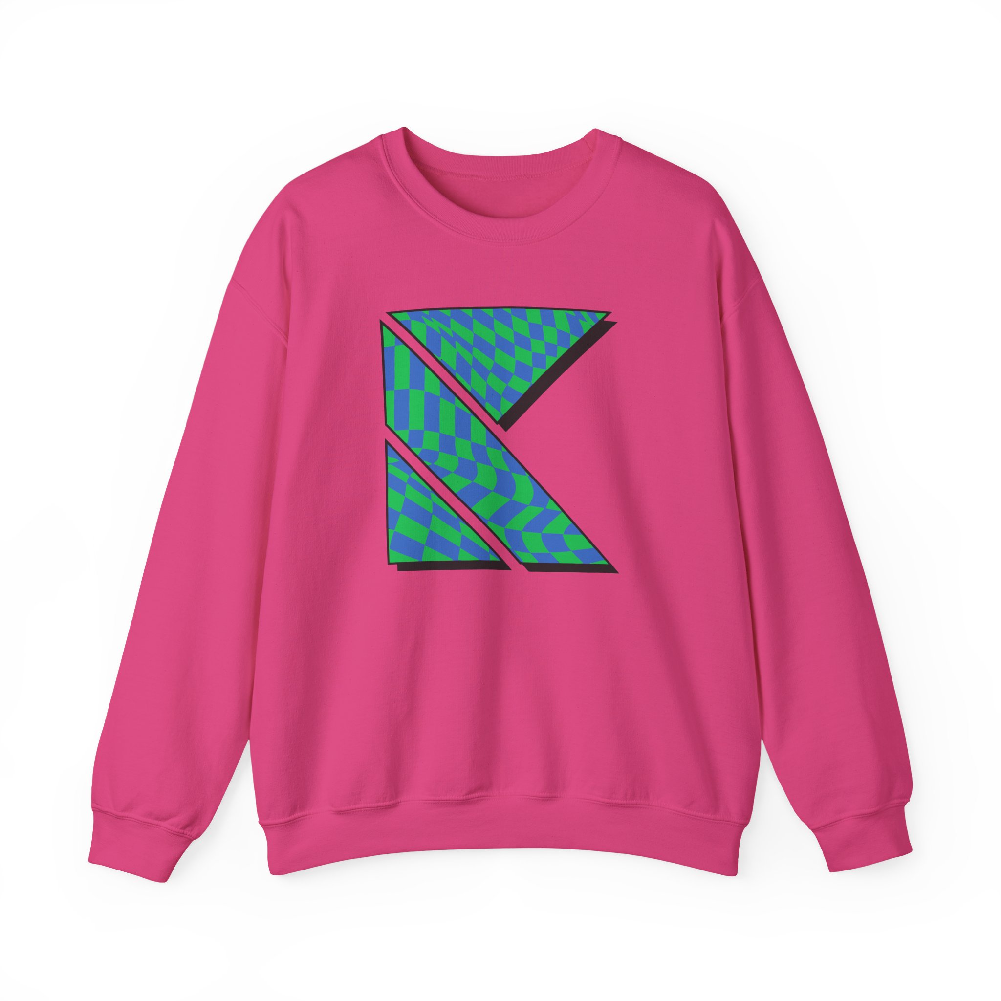 Kaskade Sunsoaked K Logo Unisex Heavy Blendâ„¢ Crewneck Sweatshirt
