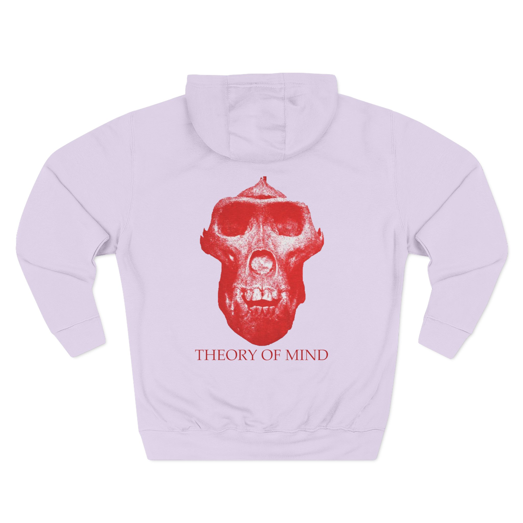 Kublai Khan - Monkey Skull Three-Panel Fleece Hoodie