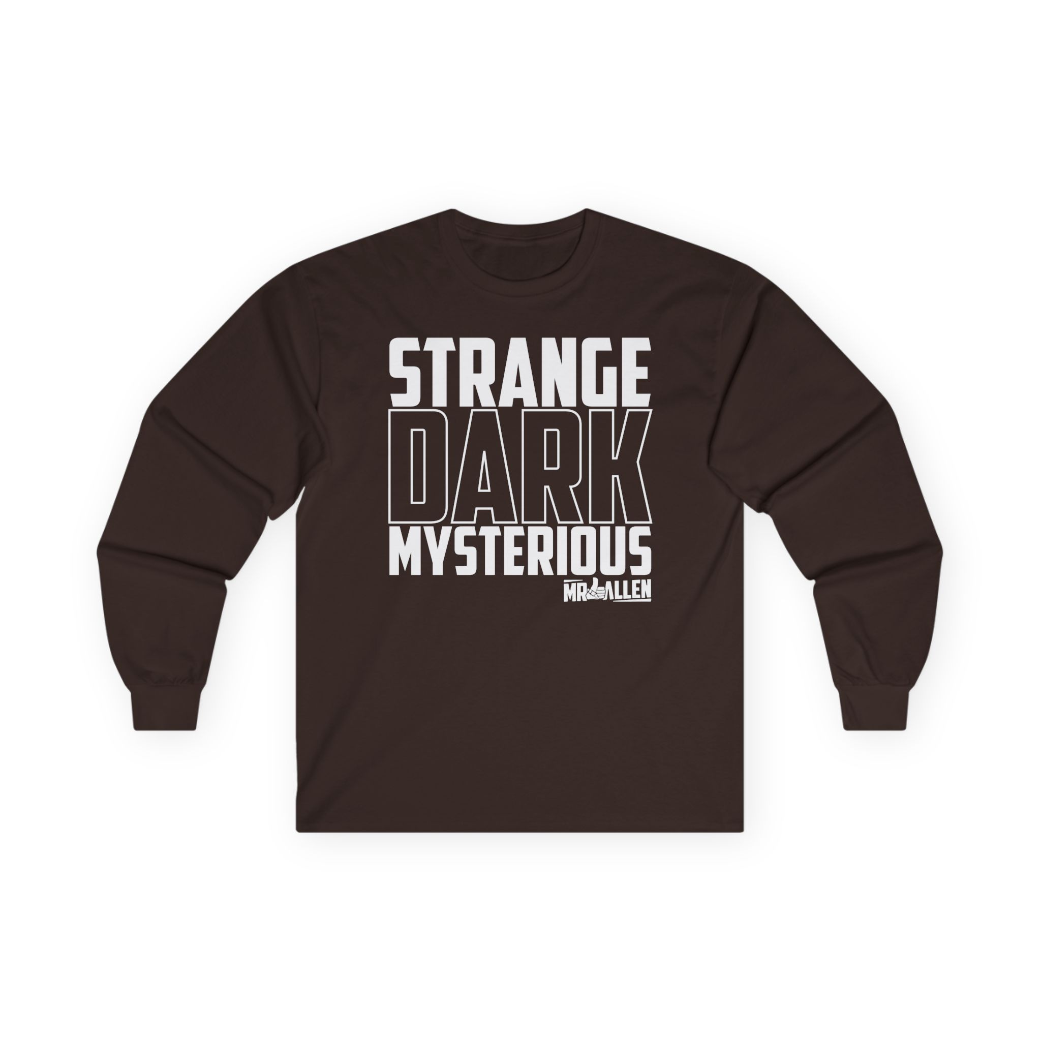 Mrballen Strange Dark Mysterious Unisex Ultra Cotton Long Sleeve Tee