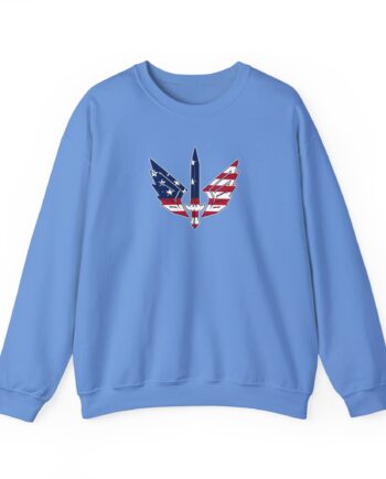 St. Louis Battlehawks 108 Stitches Patriotic Unisex Heavy Blend™ Crewneck Sweatshirt