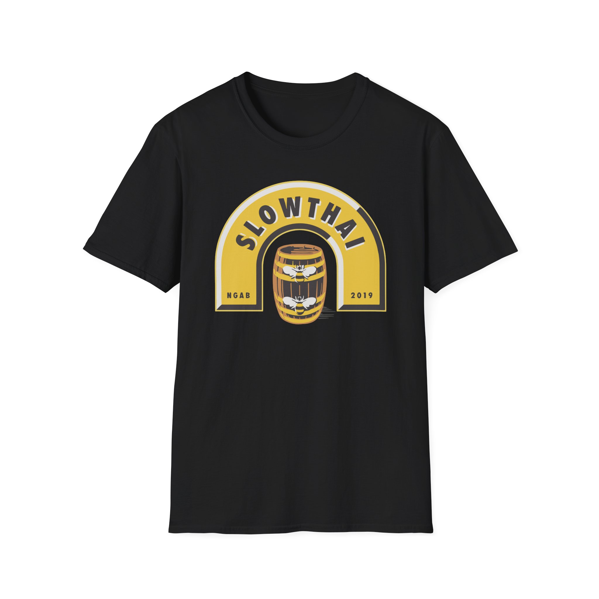 Slowthai Ngab 2019 Beer Unisex Softstyle T-Shirt