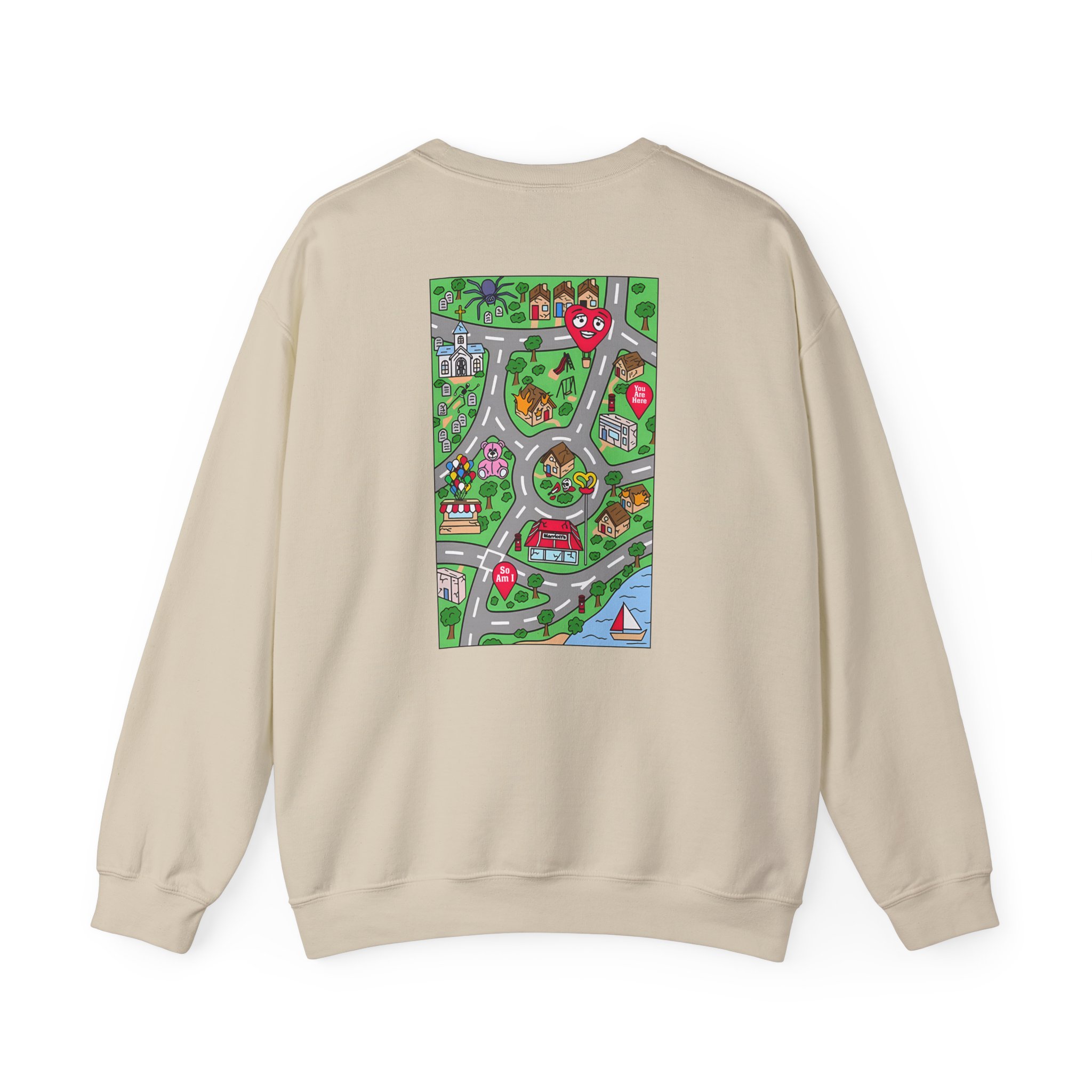 James Marriott Are We There Yet Unisex Heavy Blendâ„¢ Crewneck Sweatshirt