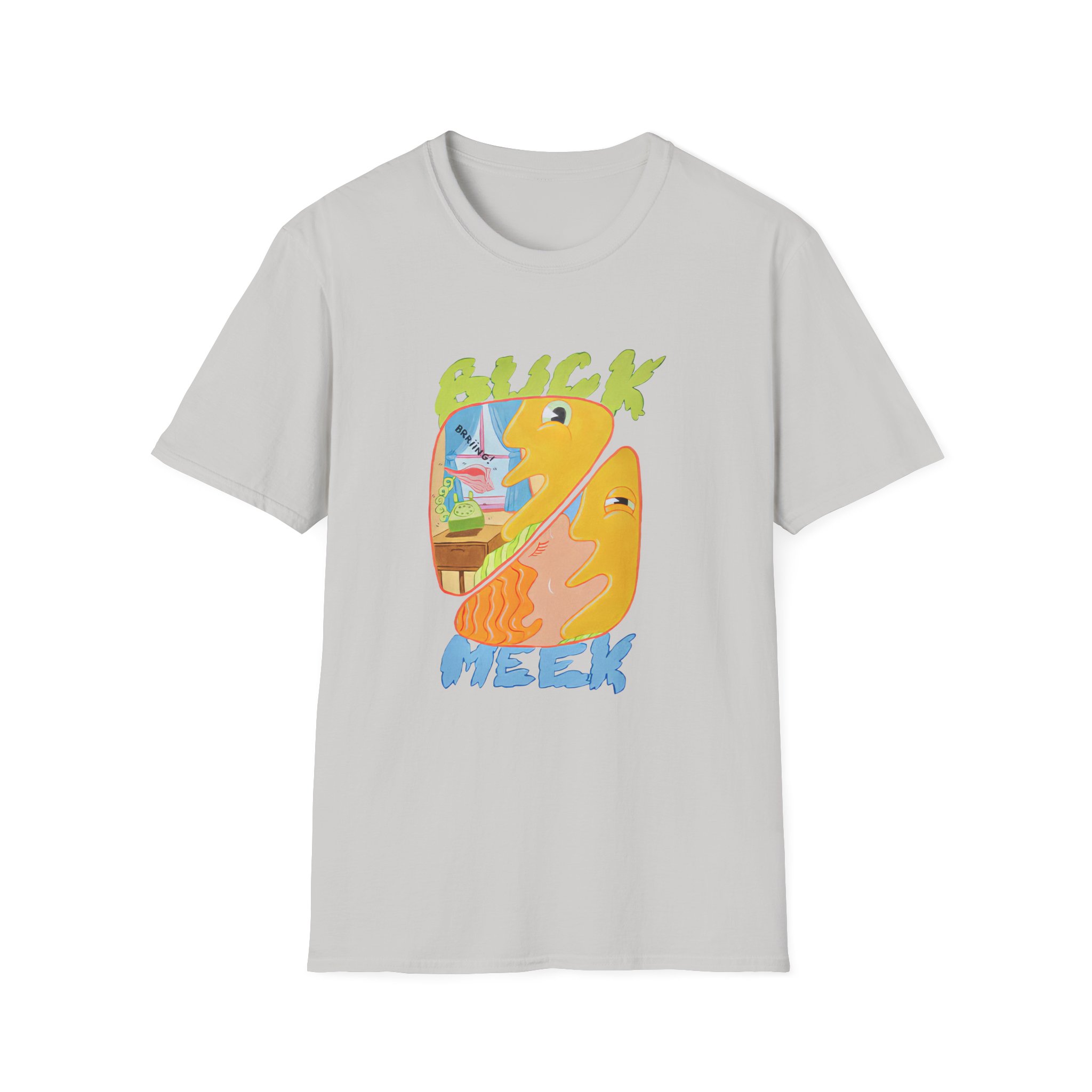 Adrianne Lenker Buck Meek Ringing Shell Unisex Softstyle T-shirt
