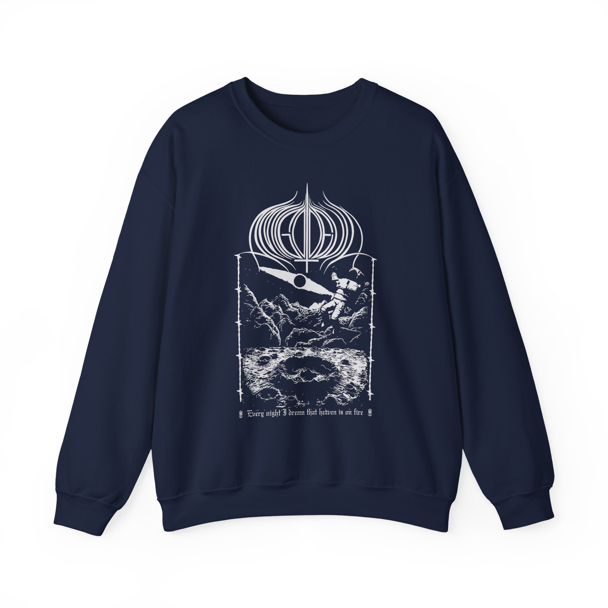 Amigo The Devil Heavens On Fire Unisex Heavy Blendâ„¢ Crewneck Sweatshirt