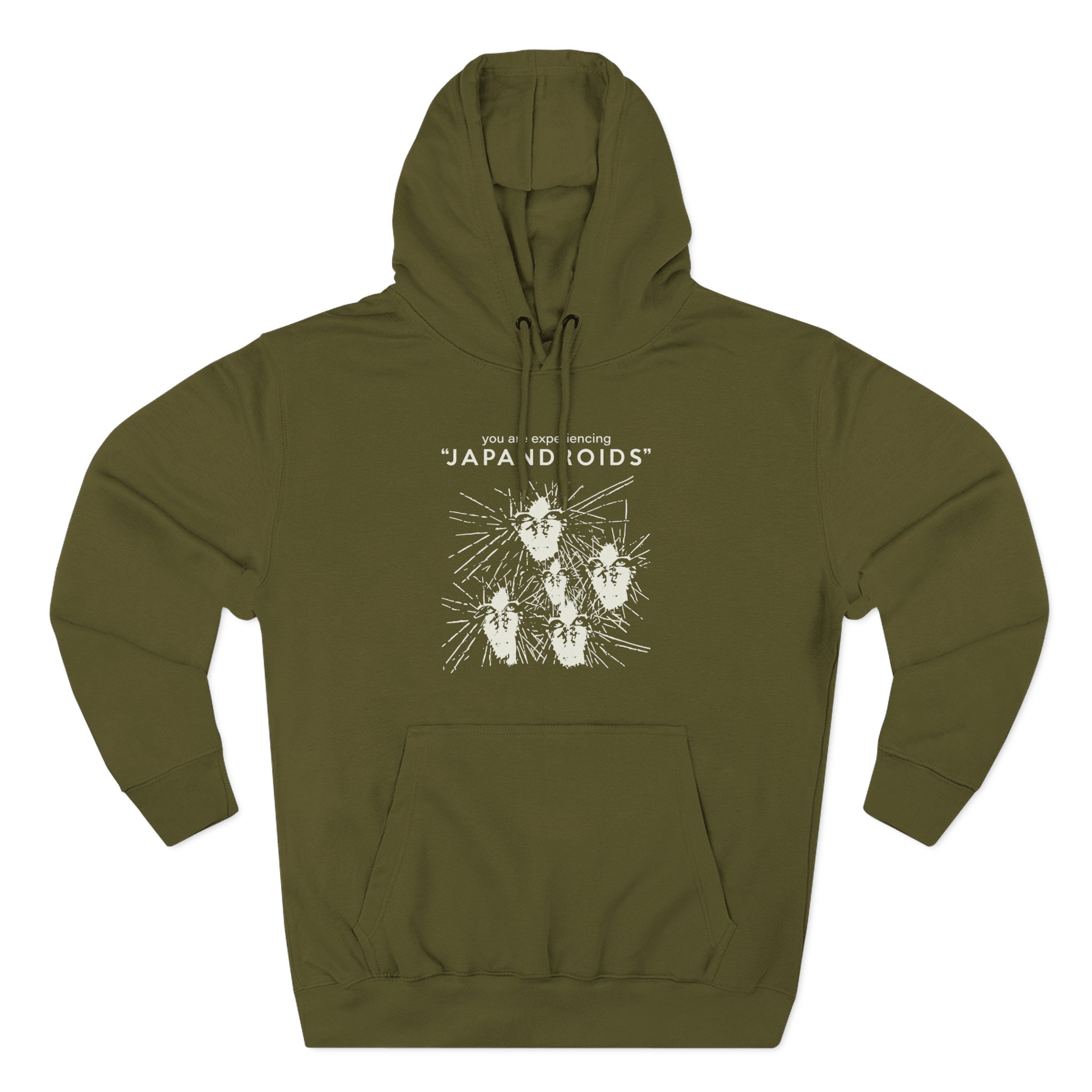 You Are Experiencing Japandroids Three-Panel Fleece Hoodie