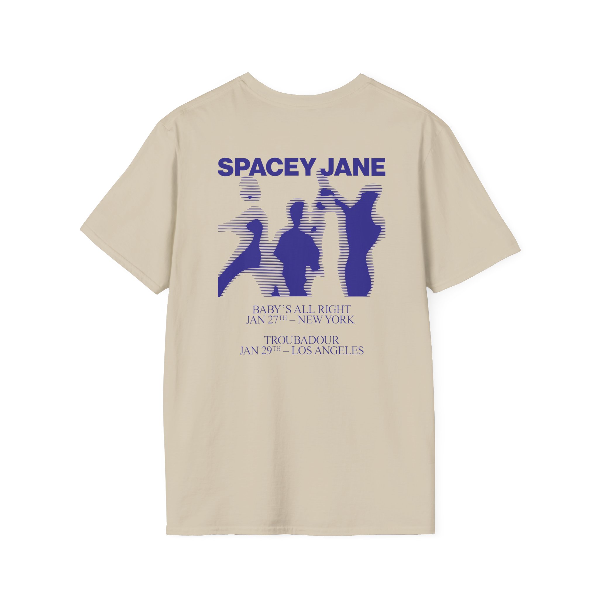 Spacey Jane Us Underplay Tour Unisex Softstyle T-Shirt