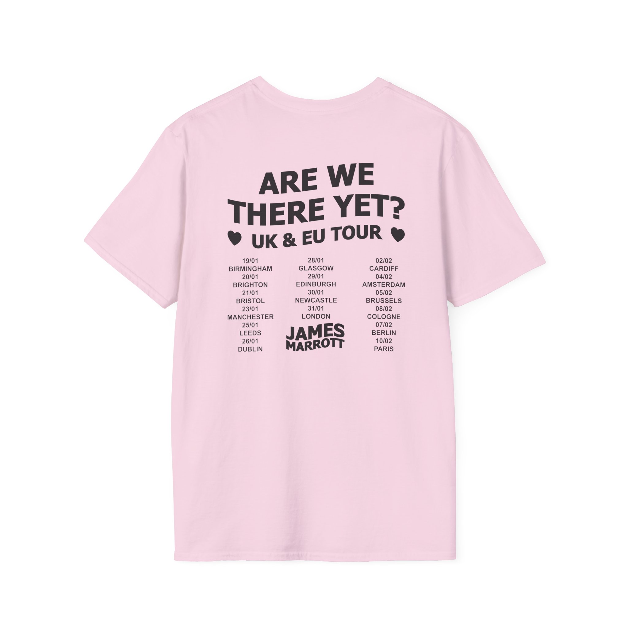 James Marriott 2024 Tour Logo Unisex Softstyle T-Shirt