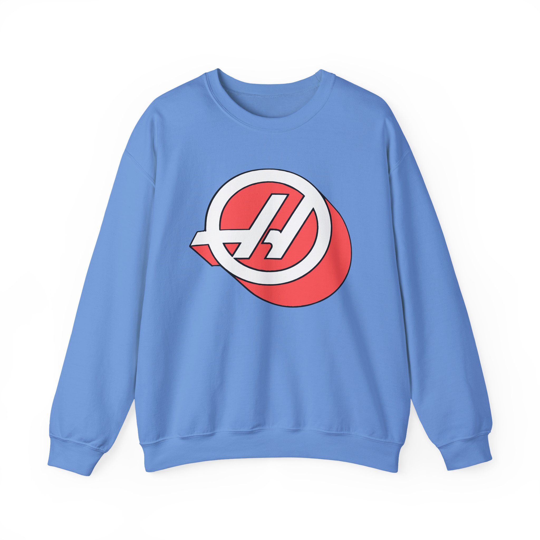 Haas F1 3d Roundel Unisex Heavy Blendâ„¢ Crewneck Sweatshirt