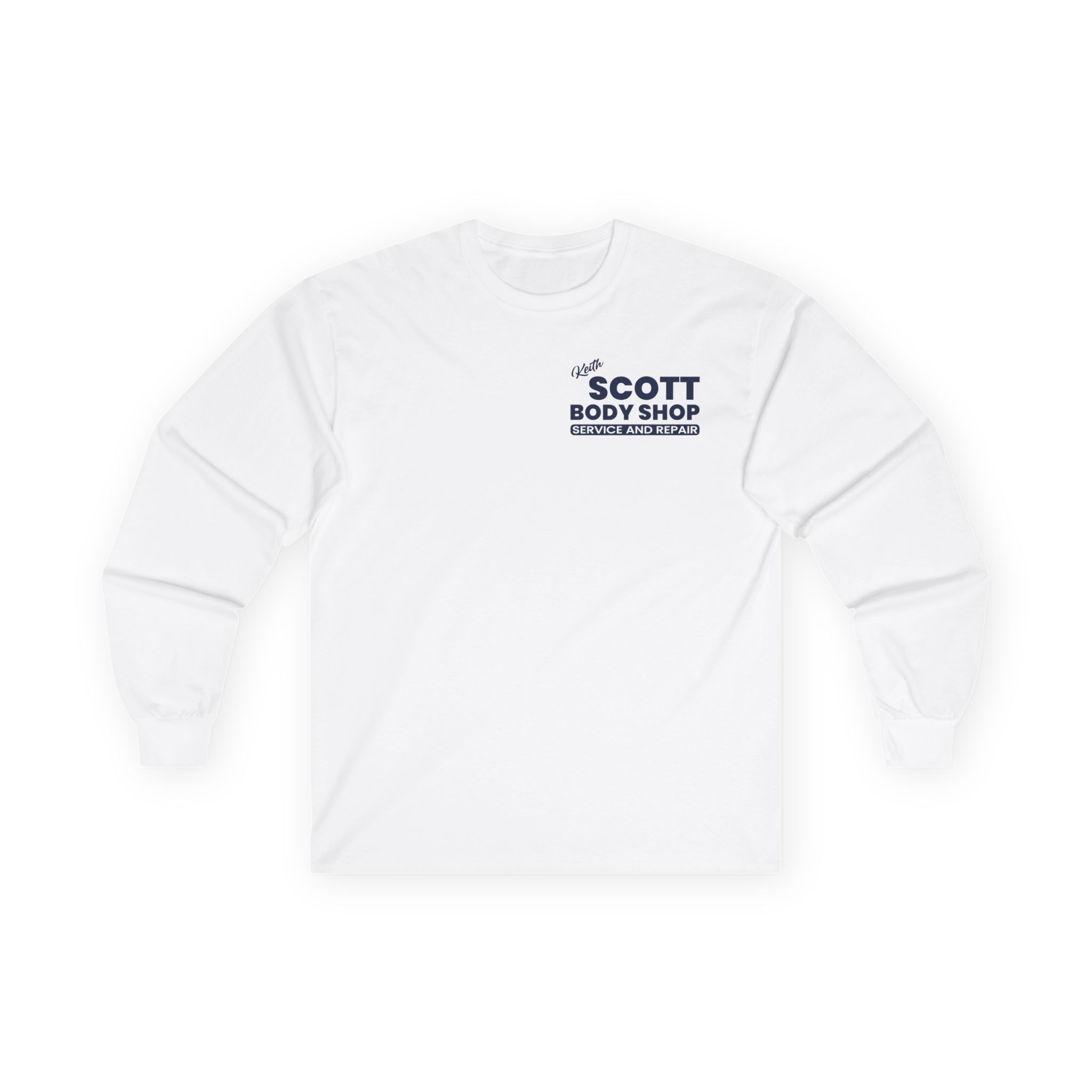 Keith Scott Body Shop One Tree Hill Unisex Ultra Cotton Long Sleeve Tee