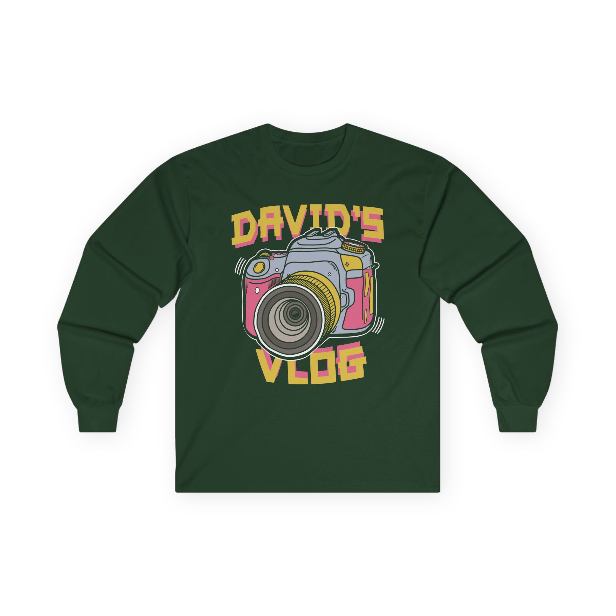David Dobrik David's Vlog Unisex Ultra Cotton Long Sleeve Tee
