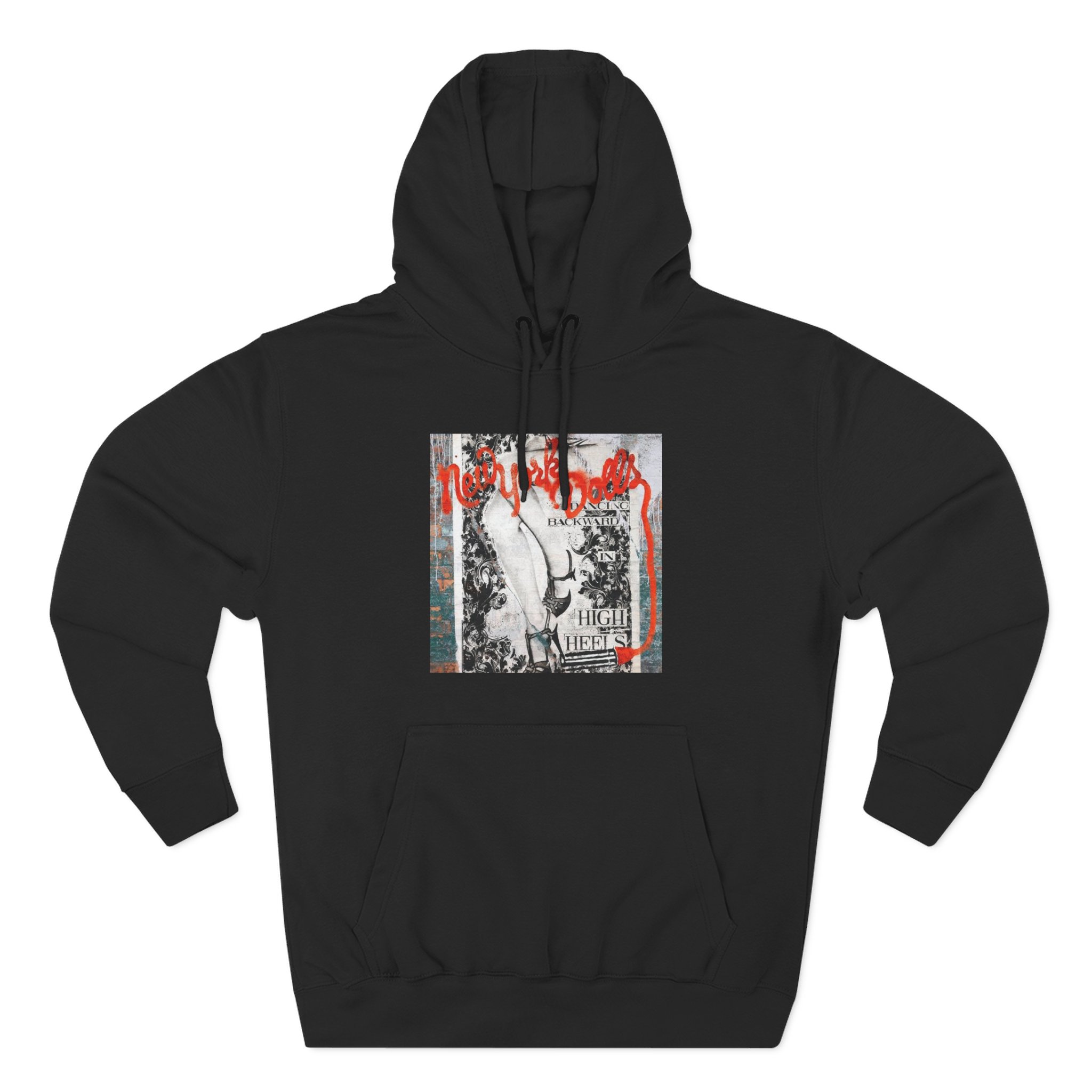 New York Dolls Dancing Backward Album Three-Panel Fleece Hoodie