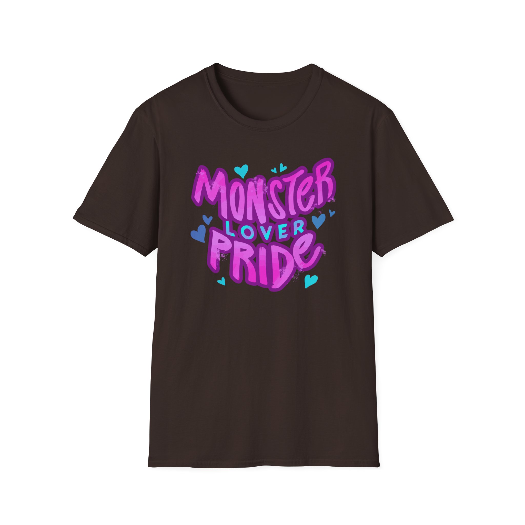 Vivziepop Monster Lover Pride Unisex Softstyle T-Shirt