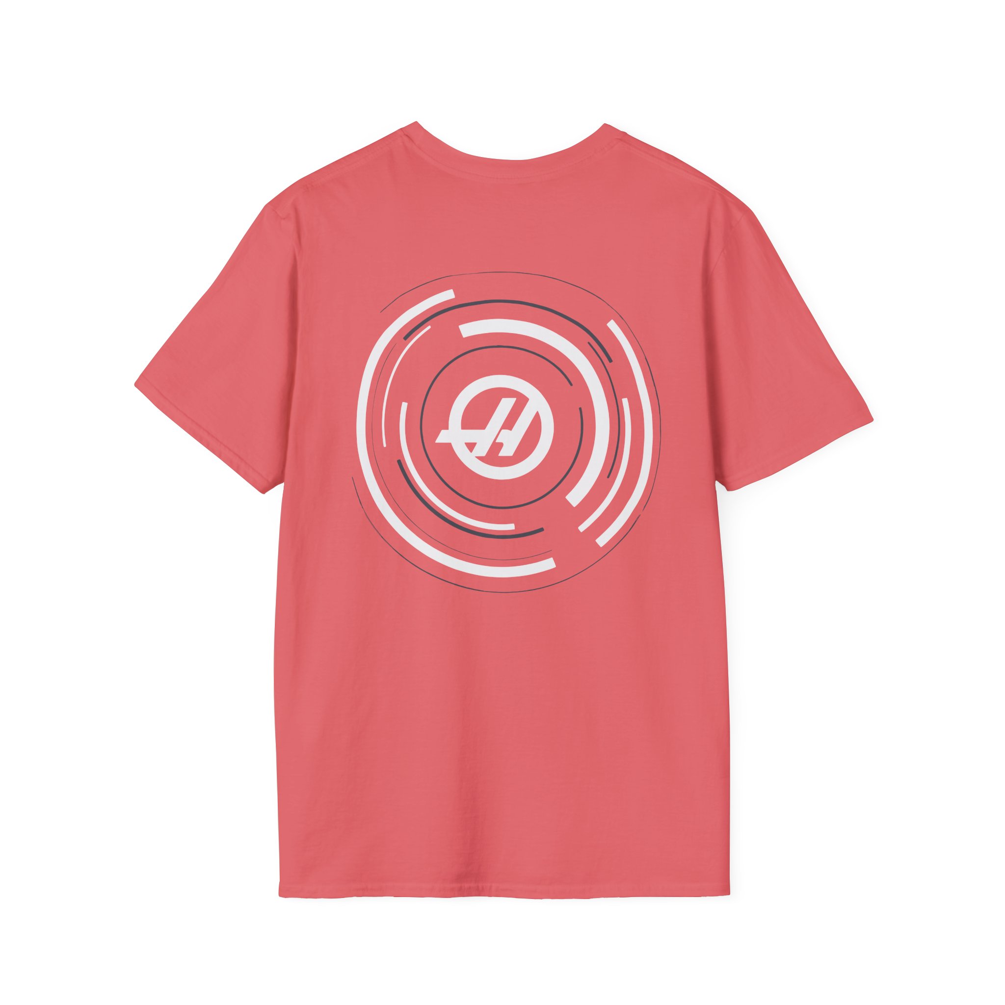 Haas F1 Dynamic Roundel Unisex Softstyle T-Shirt