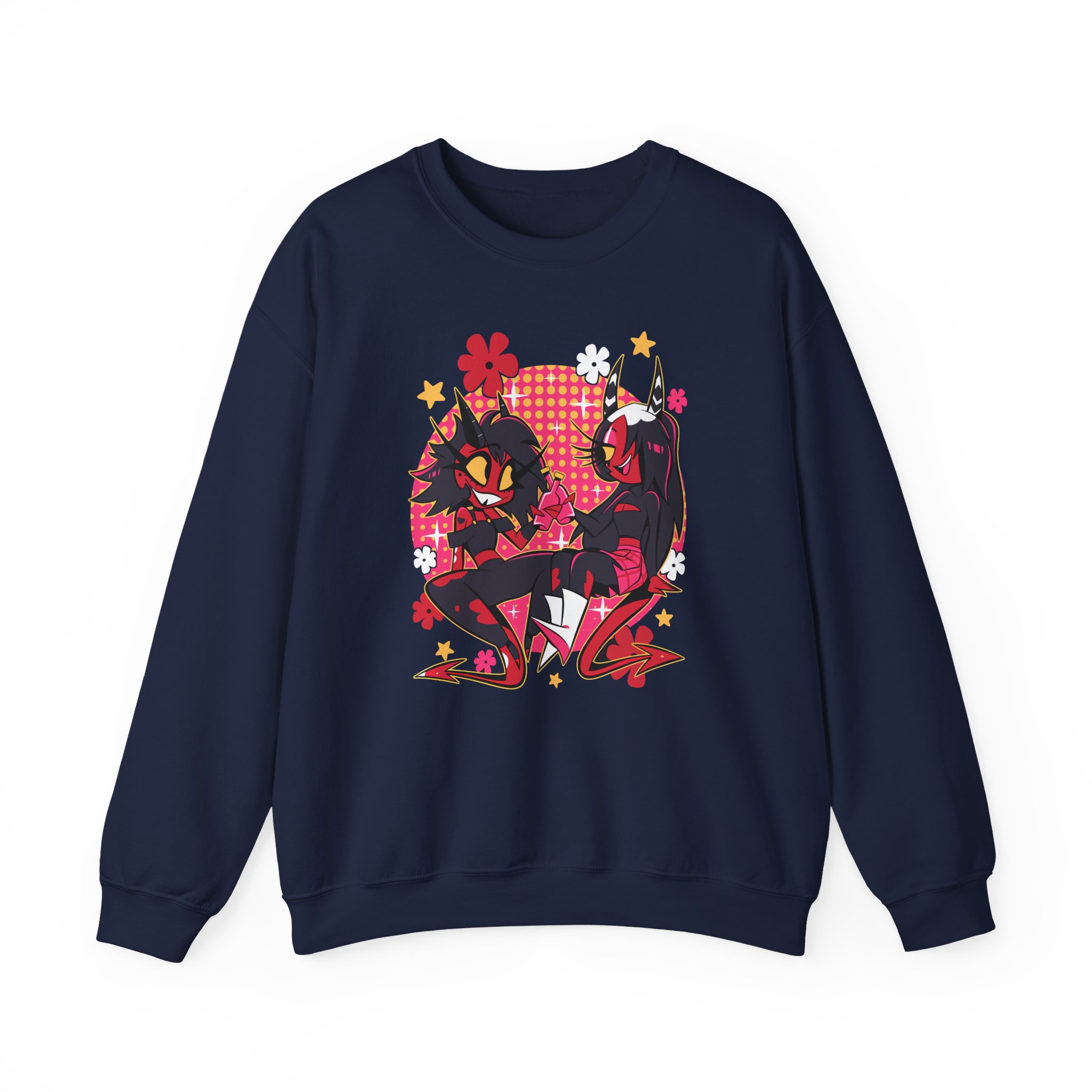 Vivziepop Hells Belles Unisex Heavy Blendâ„¢ Crewneck Sweatshirt
