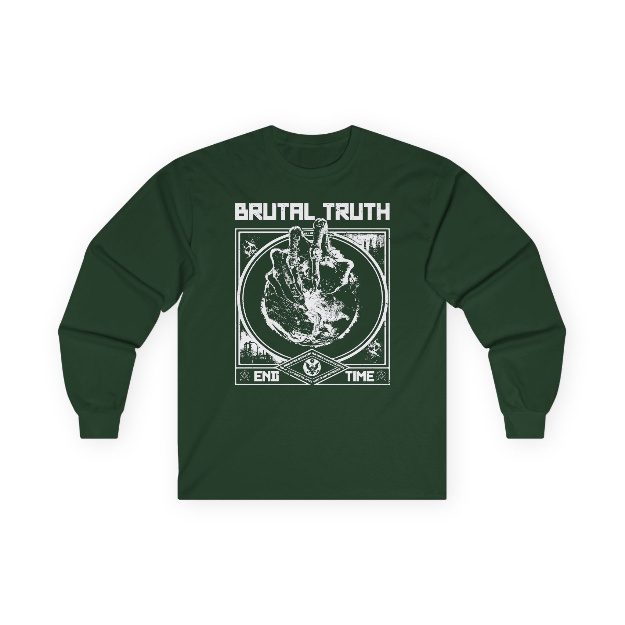 Brutal Truth End Time Unisex Ultra Cotton Long Sleeve Tee