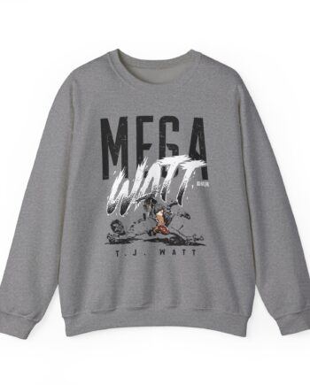 Tj Watt Mega Watt Unisex Heavy Blend™ Crewneck Sweatshirt