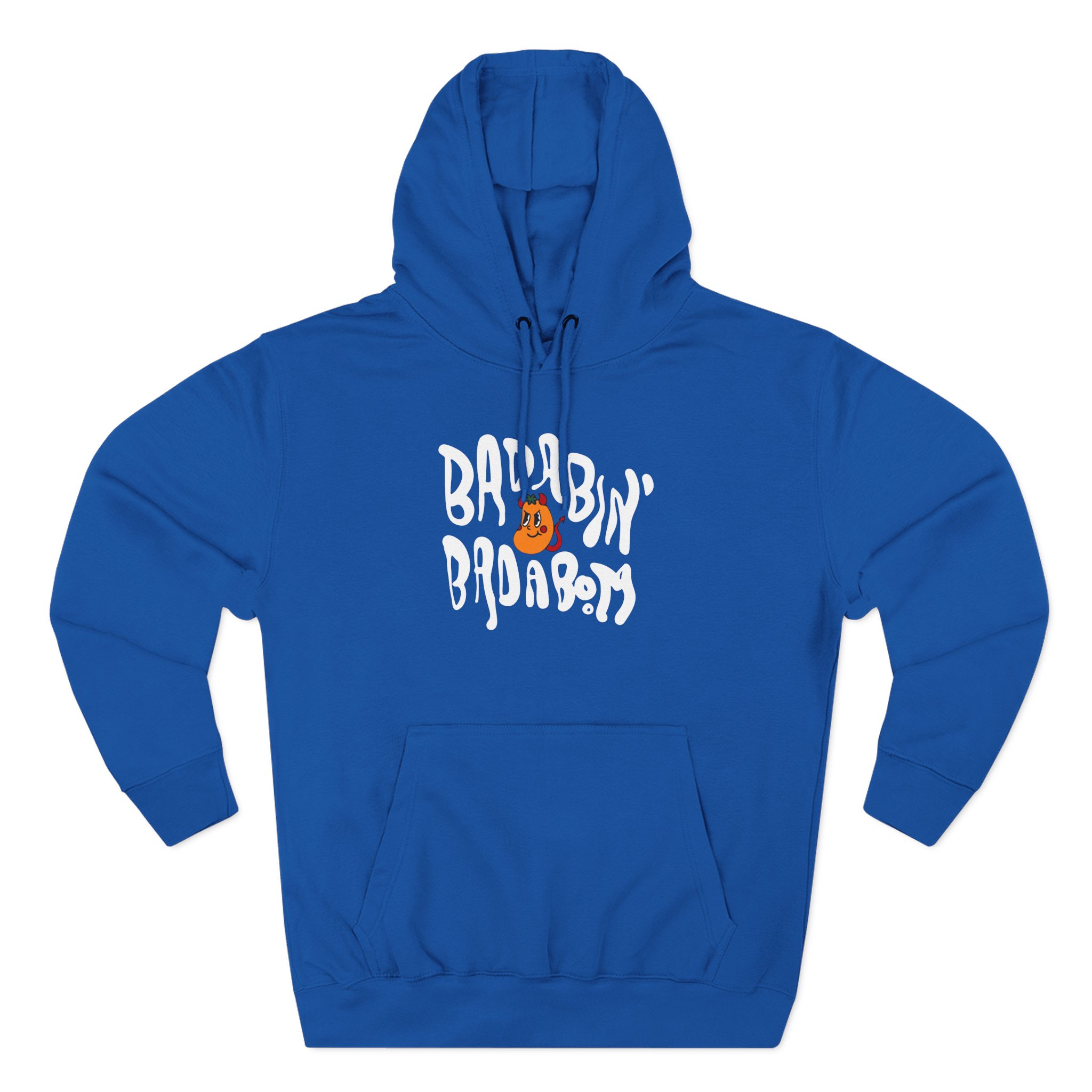 Stephanie Soo Badabin' Royal Three-Panel Fleece Hoodie
