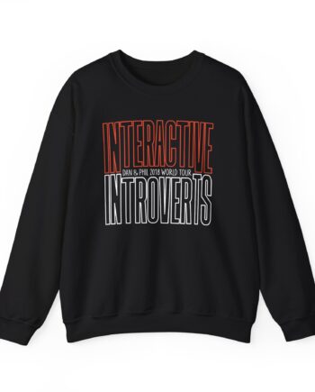 Dan and Phil Interactive Introverts Unisex Heavy Blend™ Crewneck Sweatshirt
