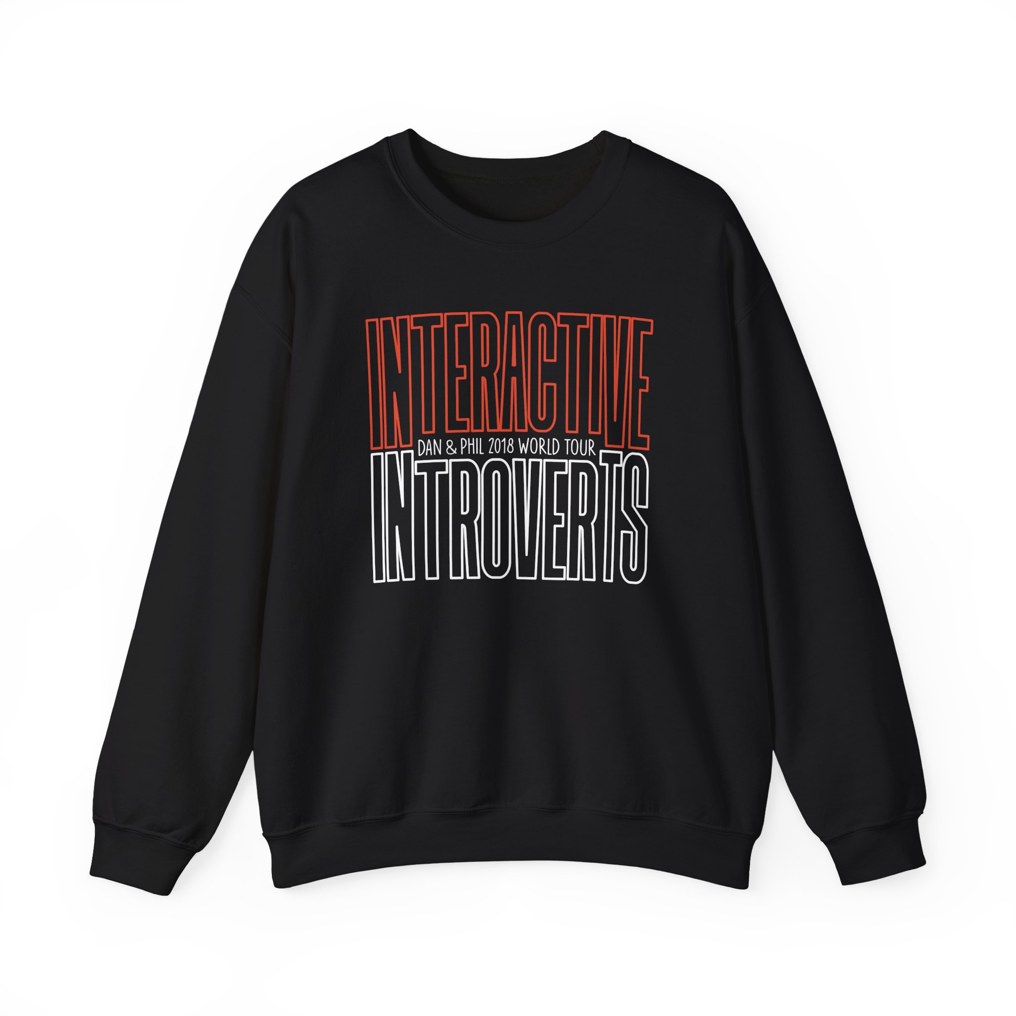 Dan and Phil Interactive Introverts Unisex Heavy Blendâ„¢ Crewneck Sweatshirt