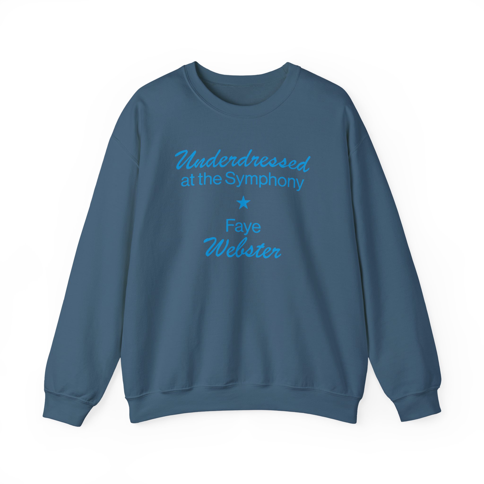 Faye Webster Underdressed at the Symphony 2024 Tour Unisex Heavy Blendâ„¢ Crewneck Sweatshirt