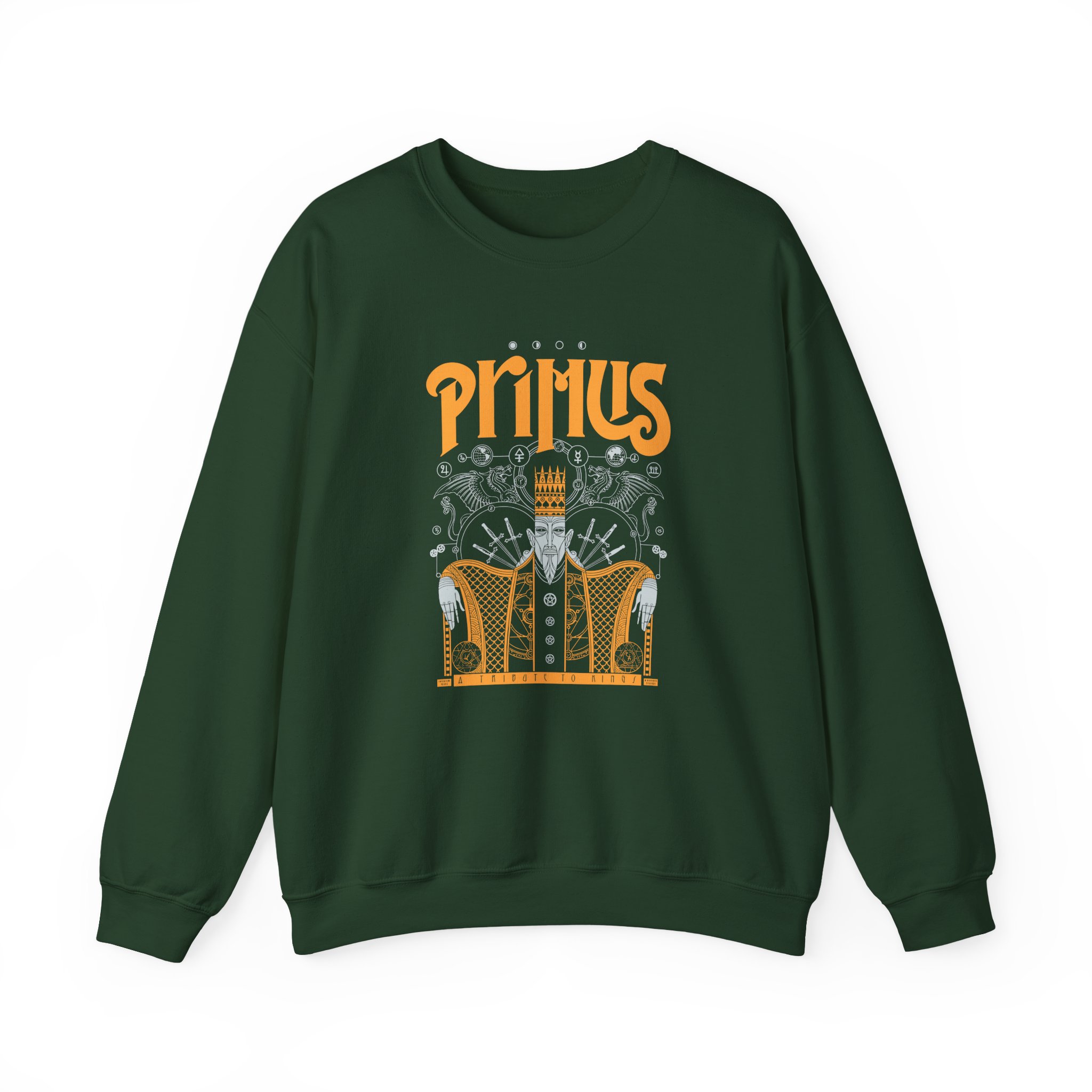 Primus Sword King Tour Unisex Heavy Blendâ„¢ Crewneck Sweatshirt