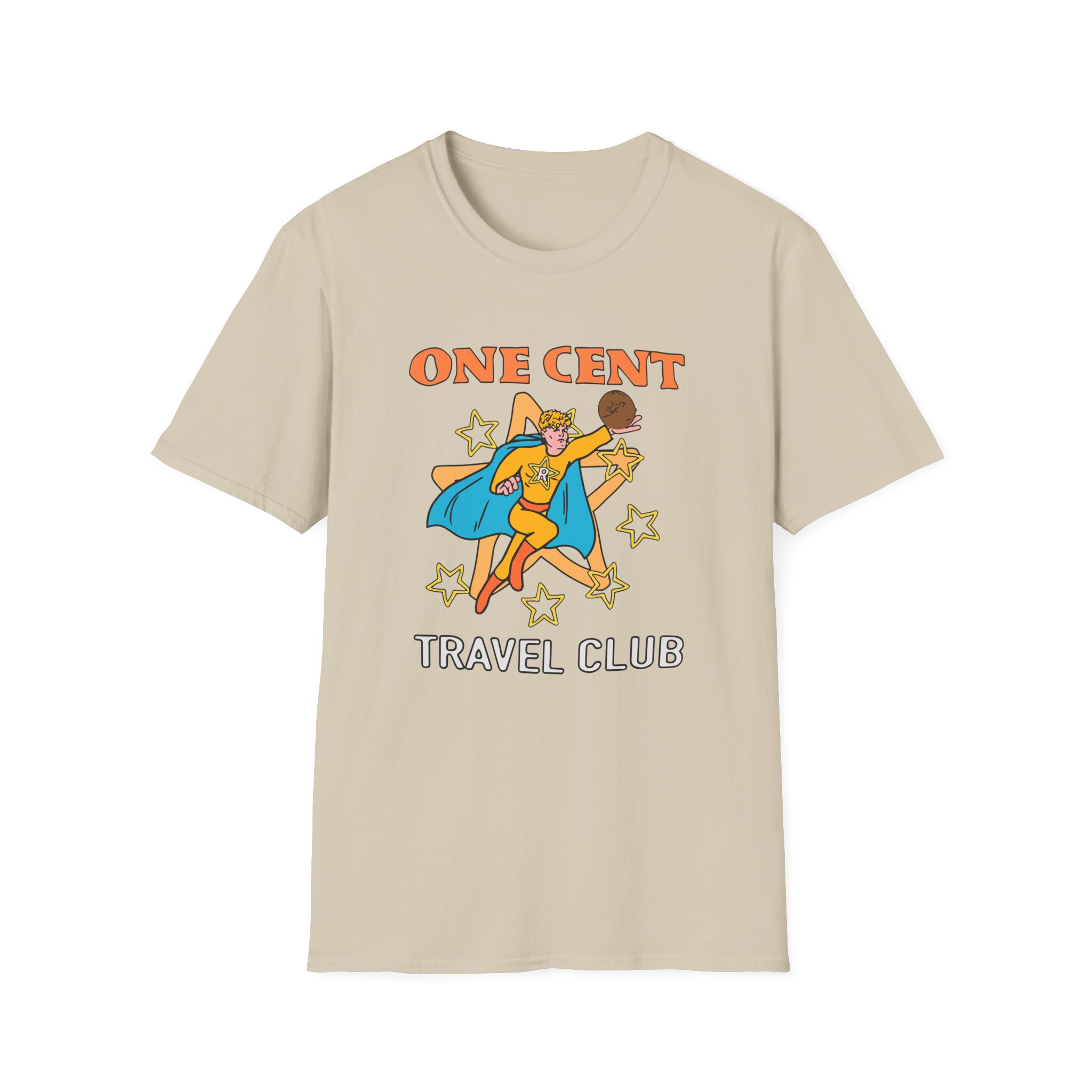 Ryan Trahan One Cent Adventure Awaits Travel Club Unisex Softstyle T-Shirt