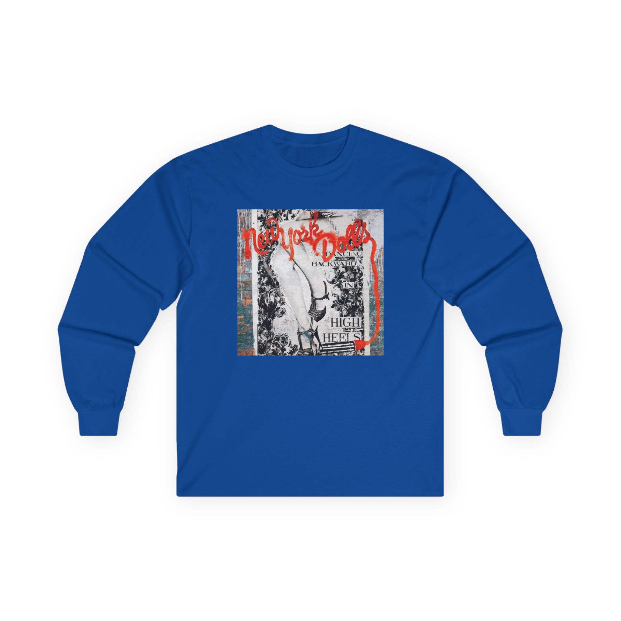 New York Dolls Dancing Backward Album Unisex Ultra Cotton Long Sleeve Tee