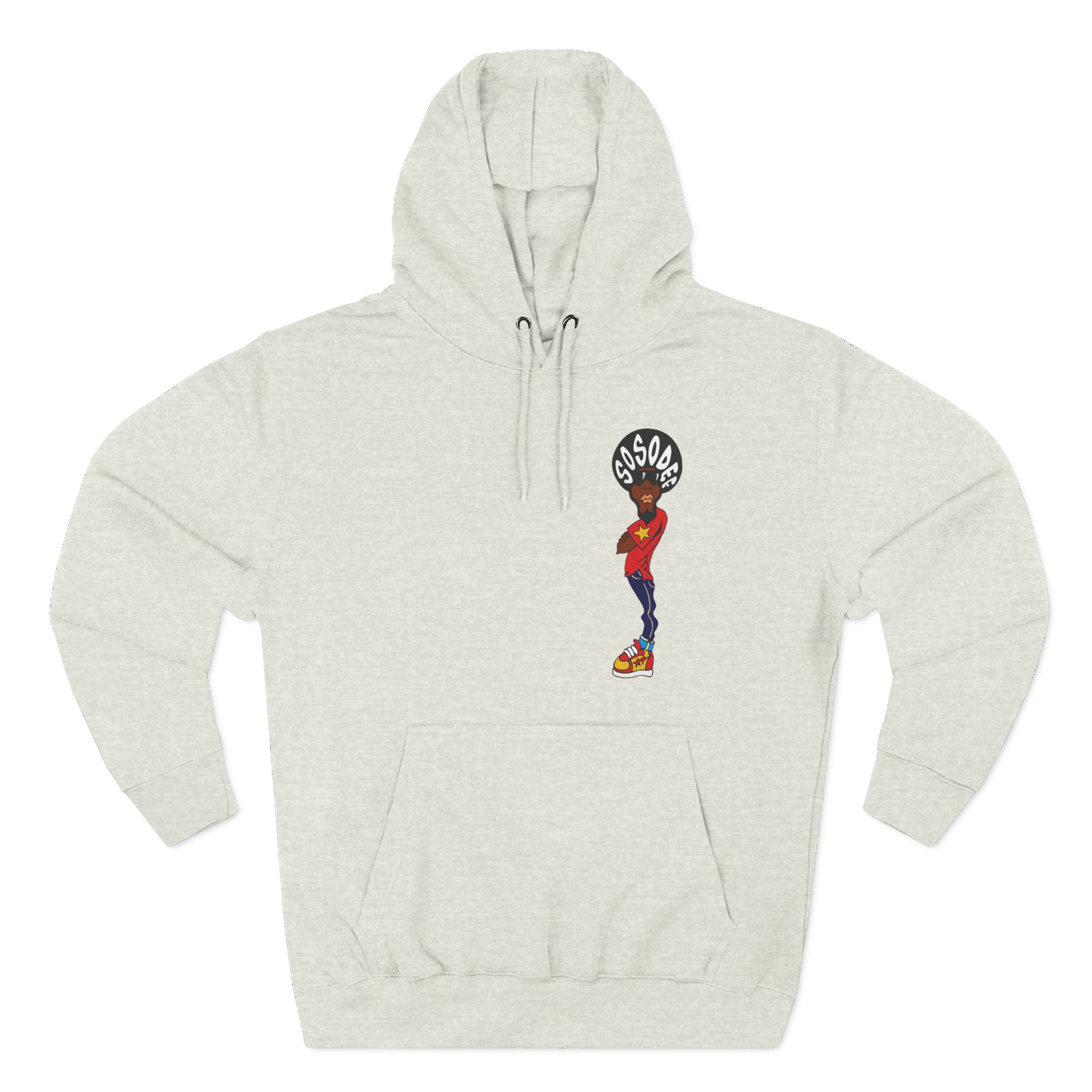 Afroman So So Def Afroman Three-Panel Fleece Hoodie