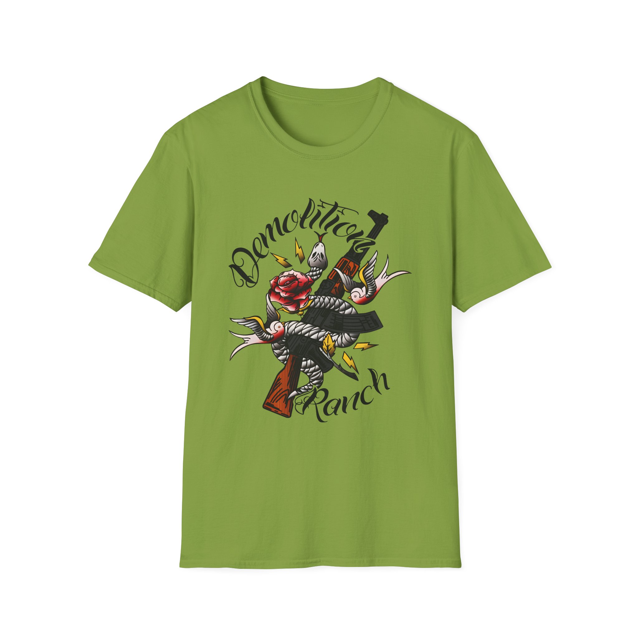 Demolition Ranch Tattoo Unisex Softstyle T-Shirt