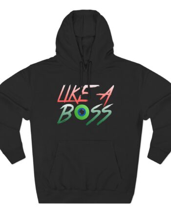 Like a Boss Jacksepticeye Three-Panel Fleece Hoodie