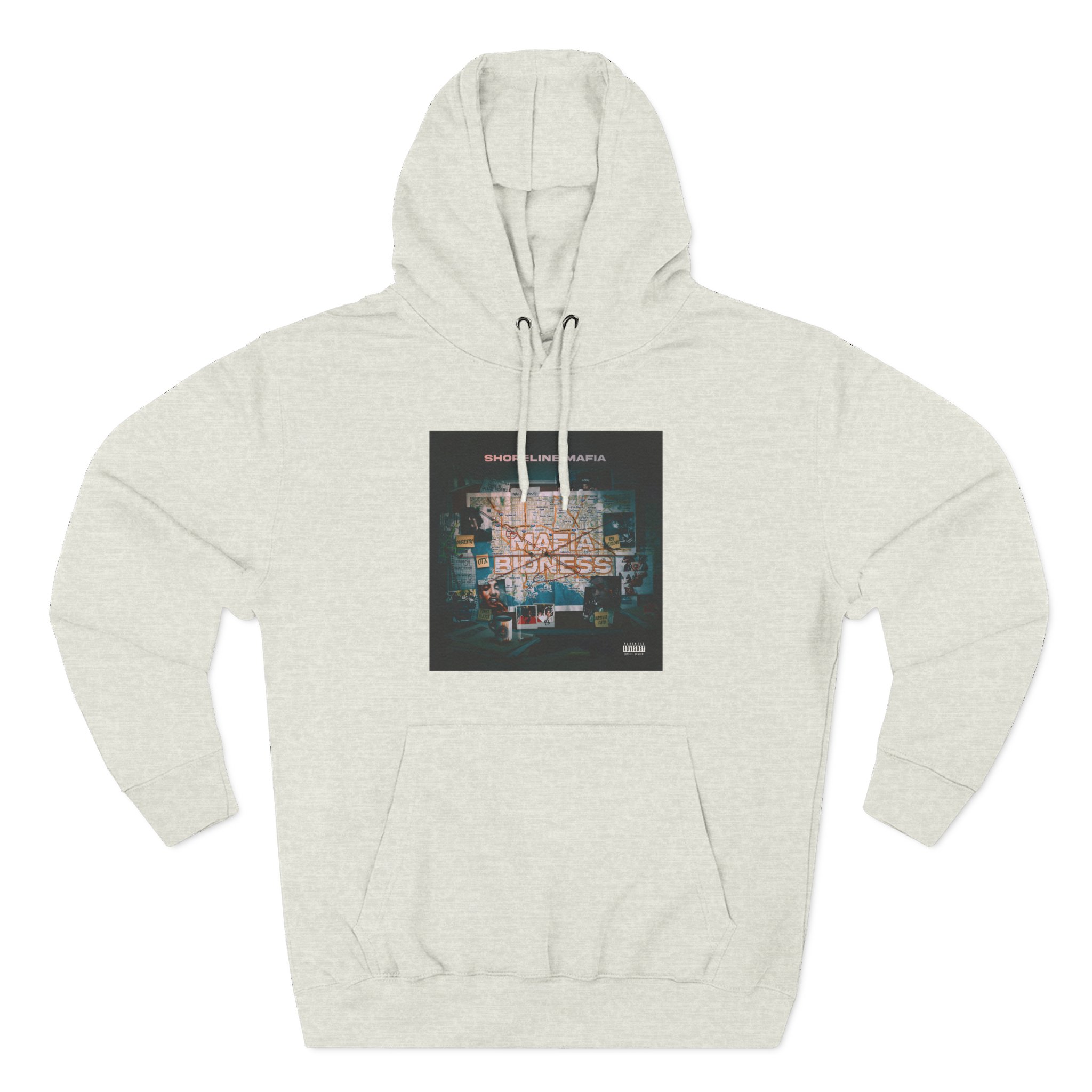 Shoreline Mafia Shoreline Bidness Three-Panel Fleece Hoodie