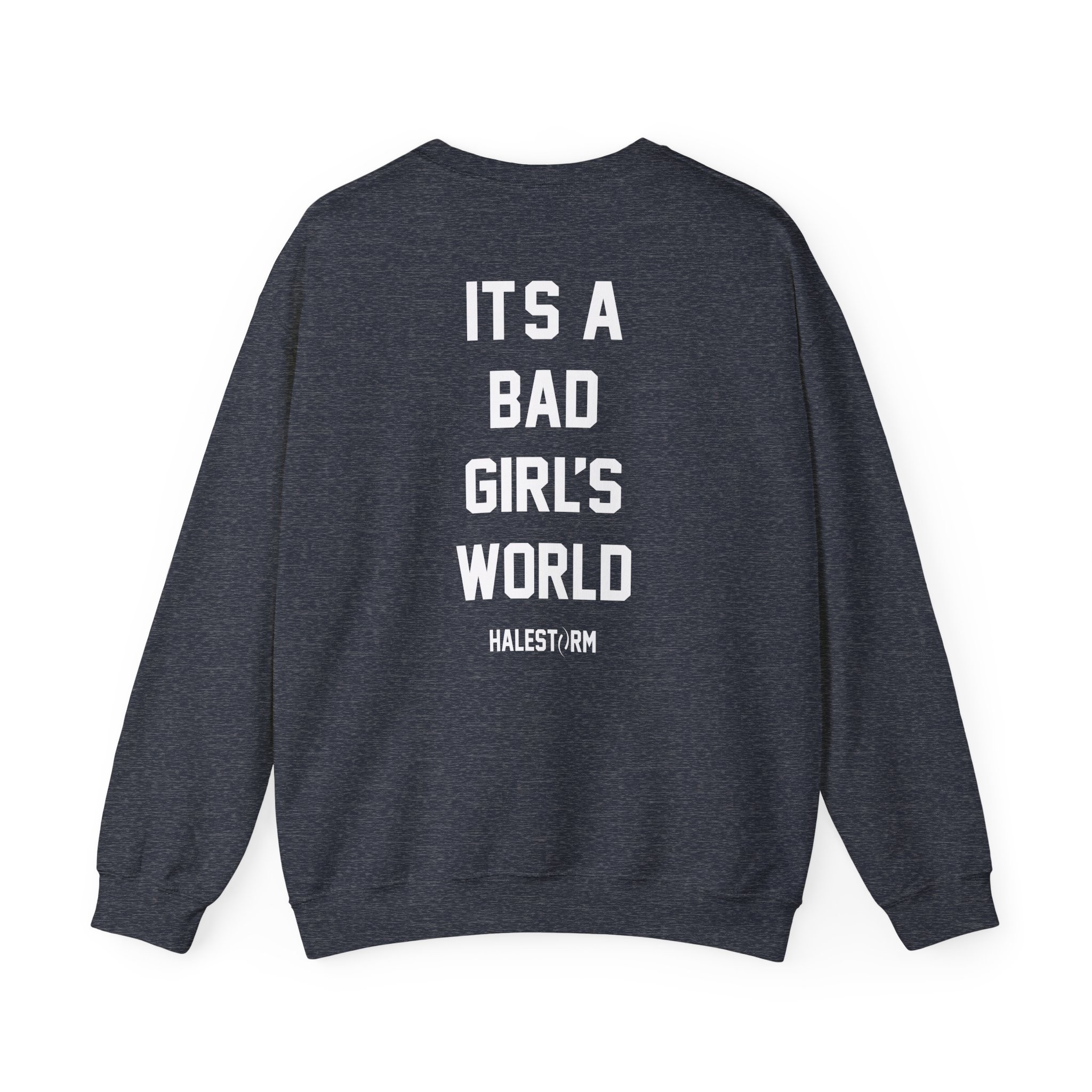 Halestorm It's a Bad Girl's World Unisex Heavy Blendâ„¢ Crewneck Sweatshirt