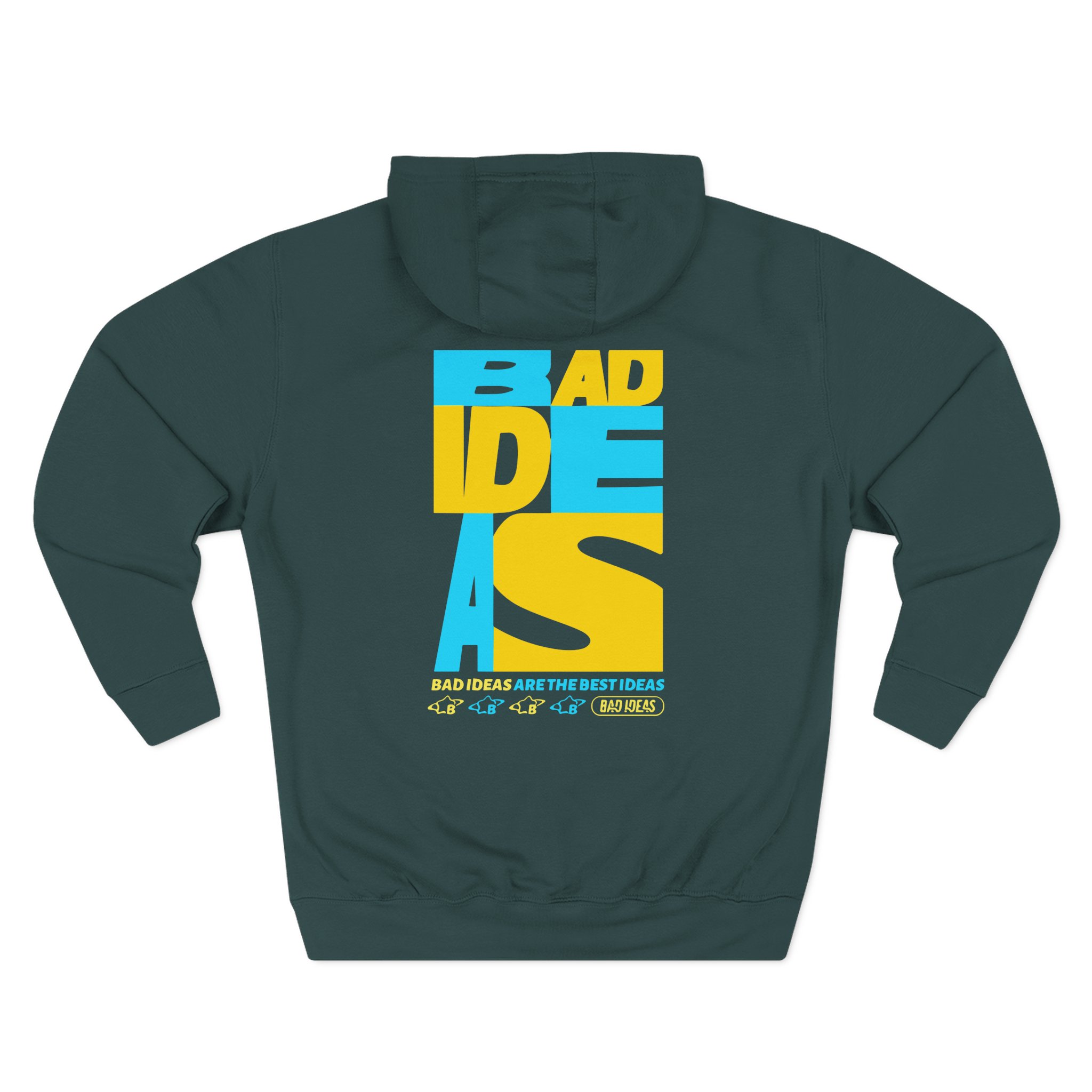 Bad Ideas Three-Panel Fleece Hoodie