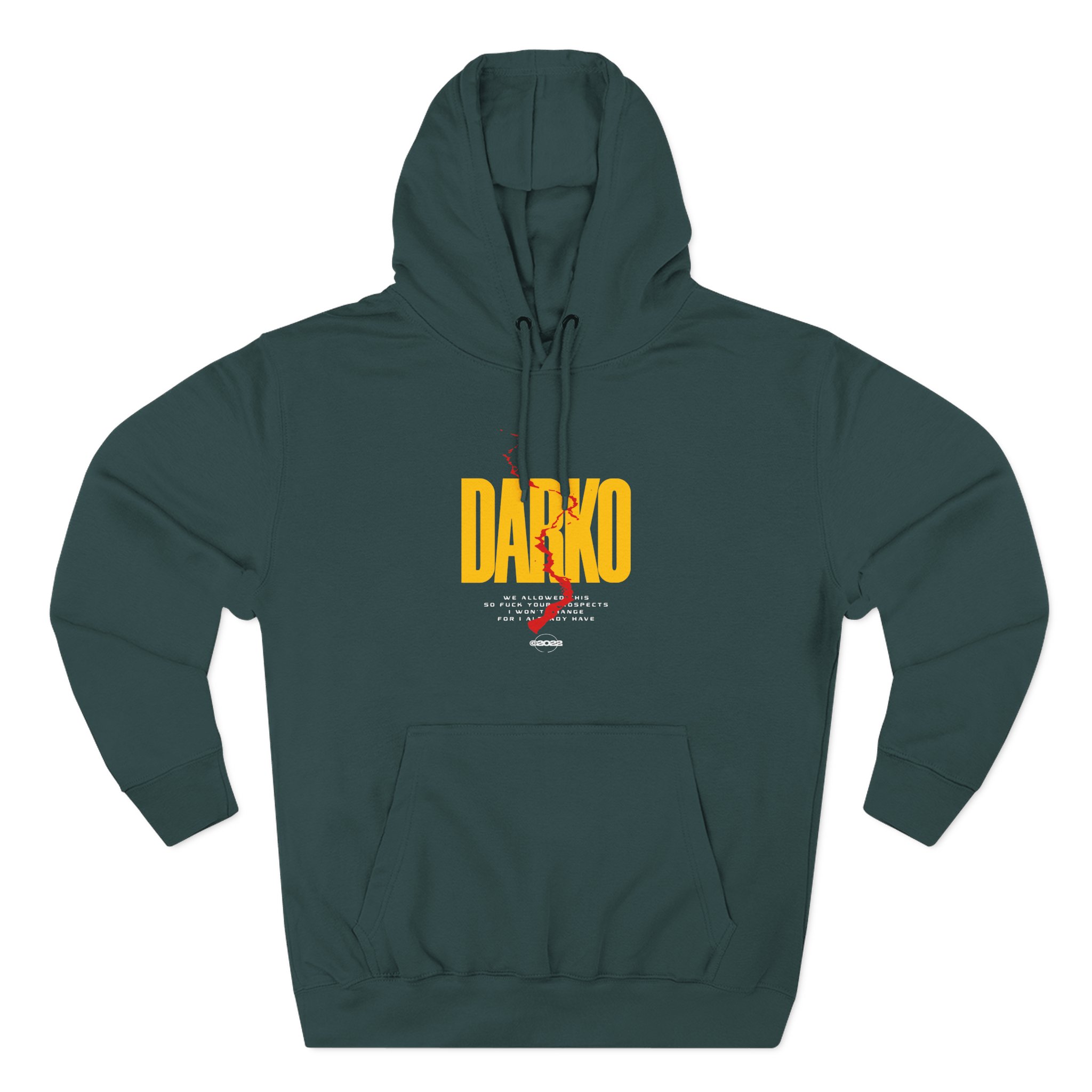 Darko Dragon Chaser Three-Panel Fleece Hoodie