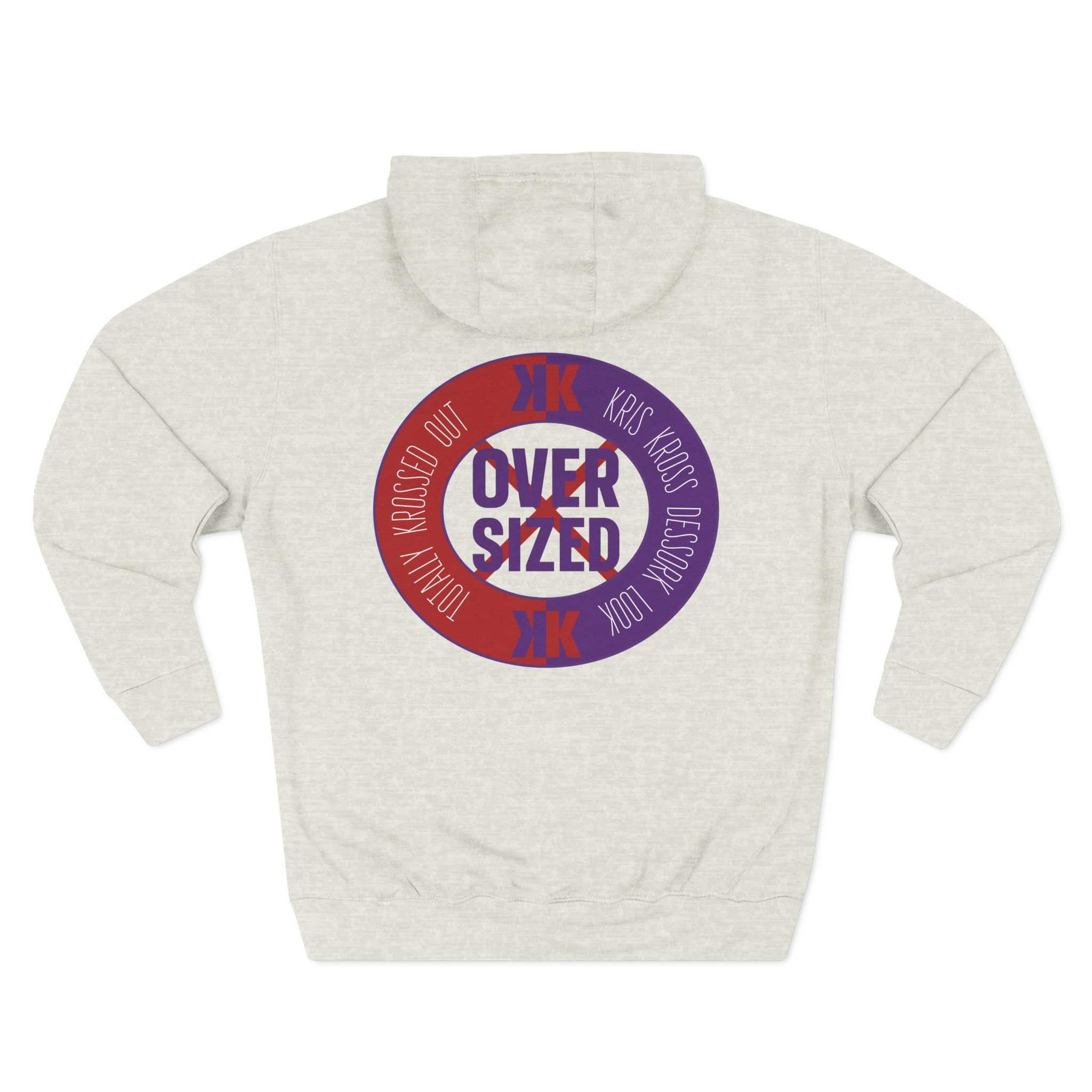 Vintage Kris Kross Totally Krossed Out Three-Panel Fleece Hoodie