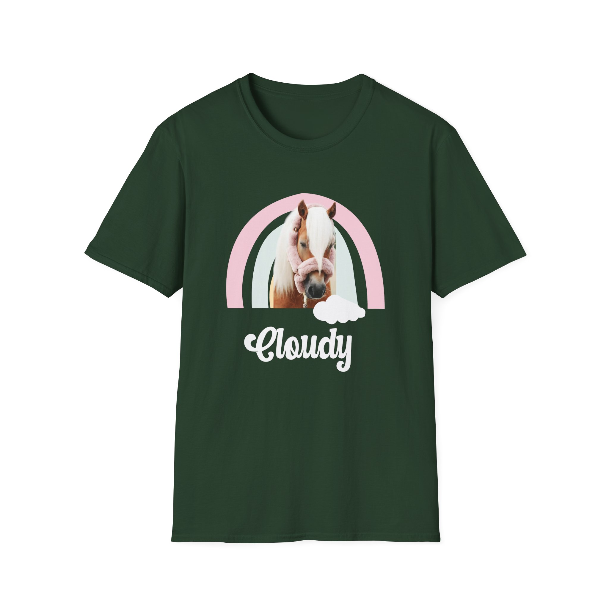 Harlow and Popcorn Unisex Softstyle T-Shirt