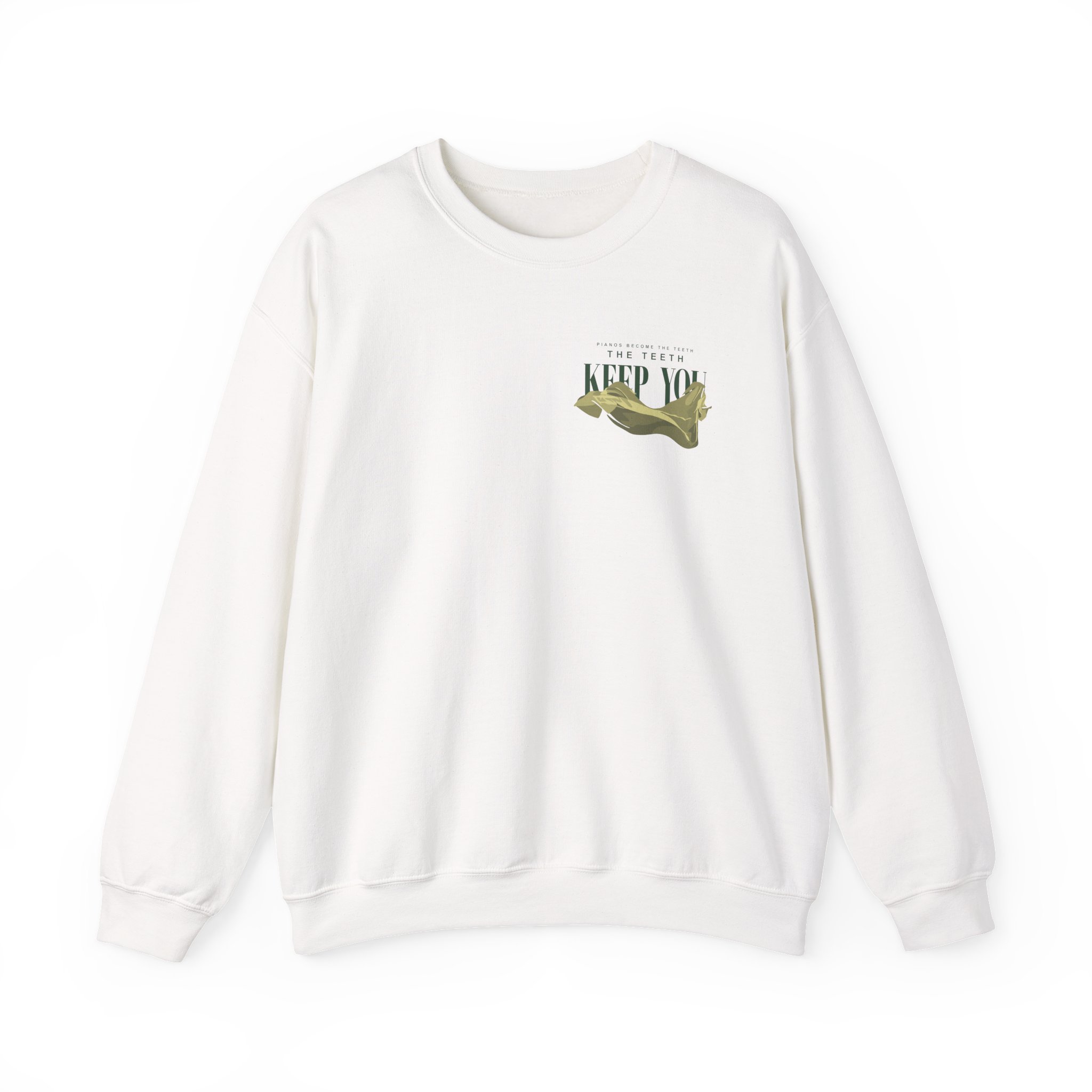 Pianos Become the Teeth Keep You Drape Unisex Heavy Blendâ„¢ Crewneck Sweatshirt