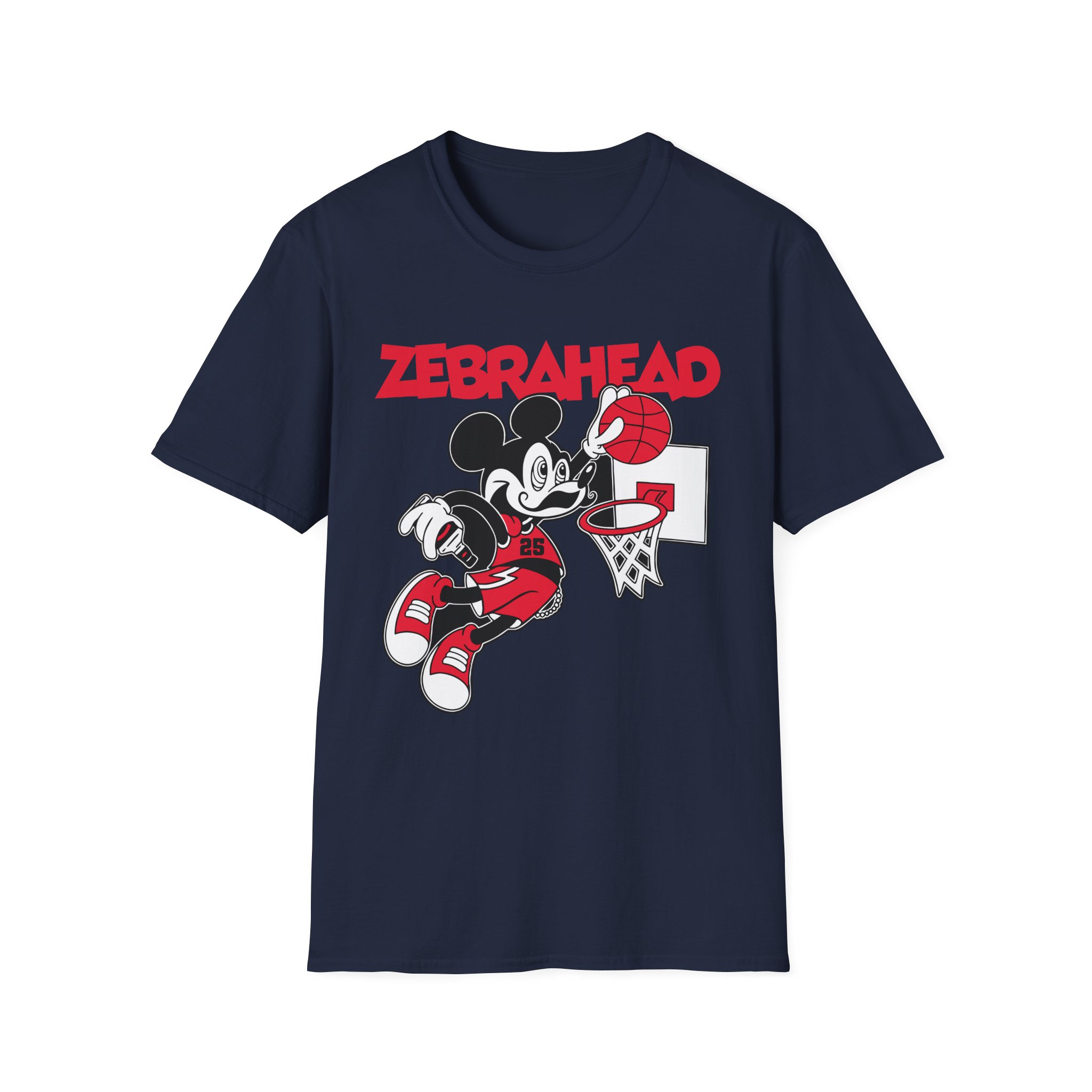 Zebrahead Mickey Unisex Softstyle T-Shirt