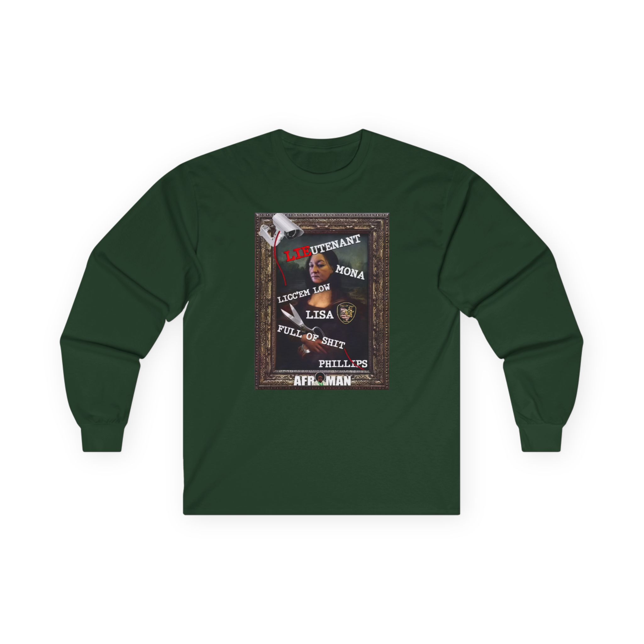 Afroman Lt Licc’em Low Lisa Full of Shit Phillips Unisex Ultra Cotton Long Sleeve Tee