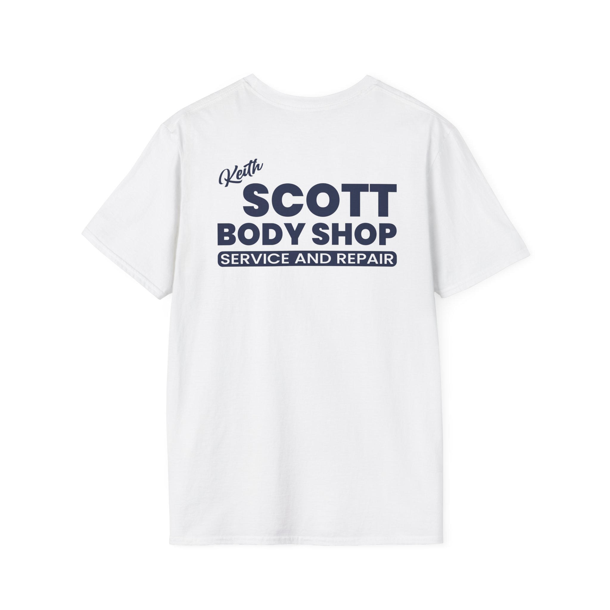 Keith Scott Body Shop One Tree Hill Unisex Softstyle T-Shirt