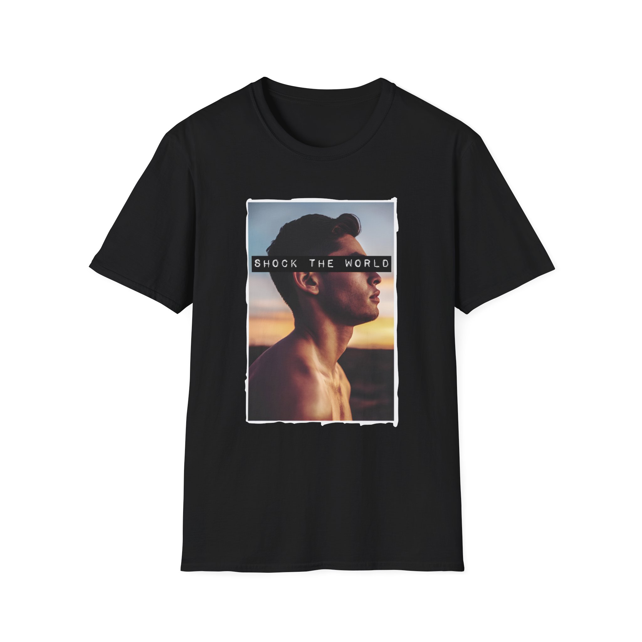 Ryan Garcia Shock the World Unisex Softstyle T-Shirt