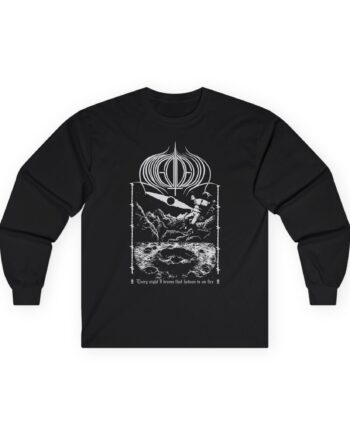 Amigo The Devil  Heavens On Fire Unisex Ultra Cotton Long Sleeve Tee