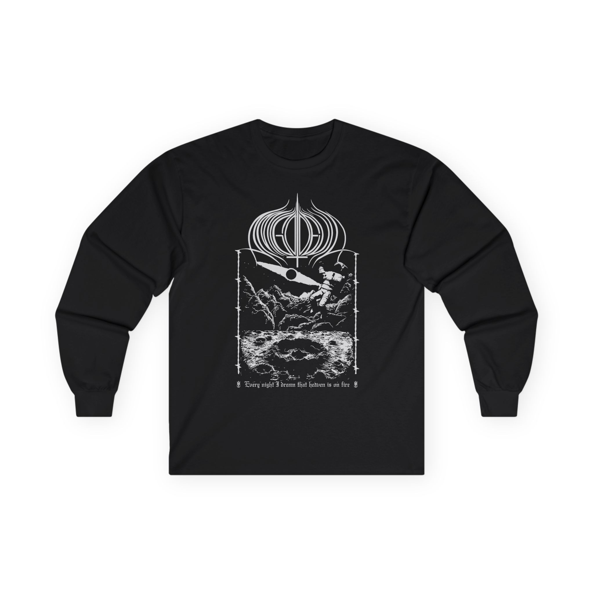 Amigo The Devil Heavens On Fire Unisex Ultra Cotton Long Sleeve Tee