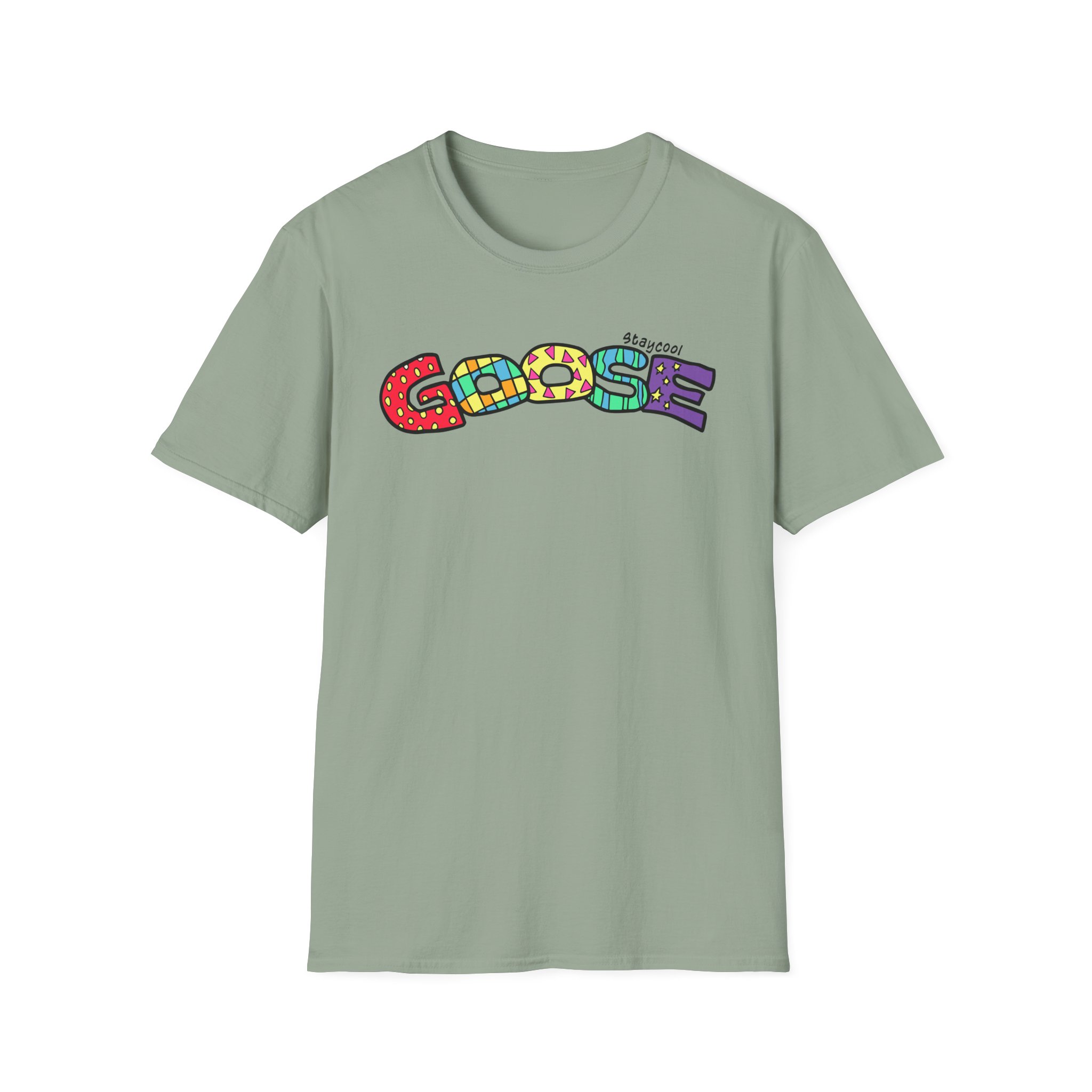 Goose x Staycool Rainbow Unisex Softstyle T-Shirt